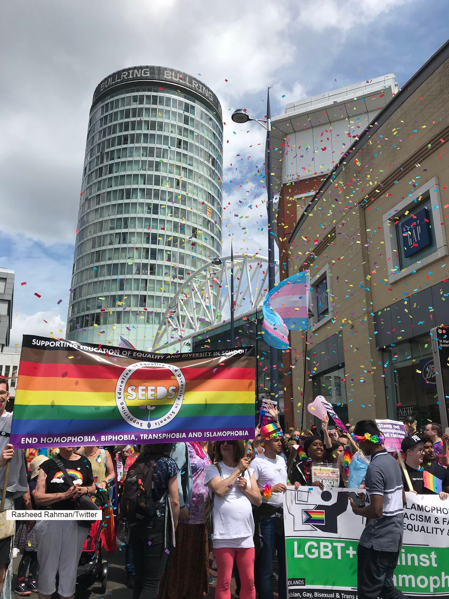 Birmingham Pride goers praise event's inclusion and 'incredible solidarity' amid LGBT lesson protests