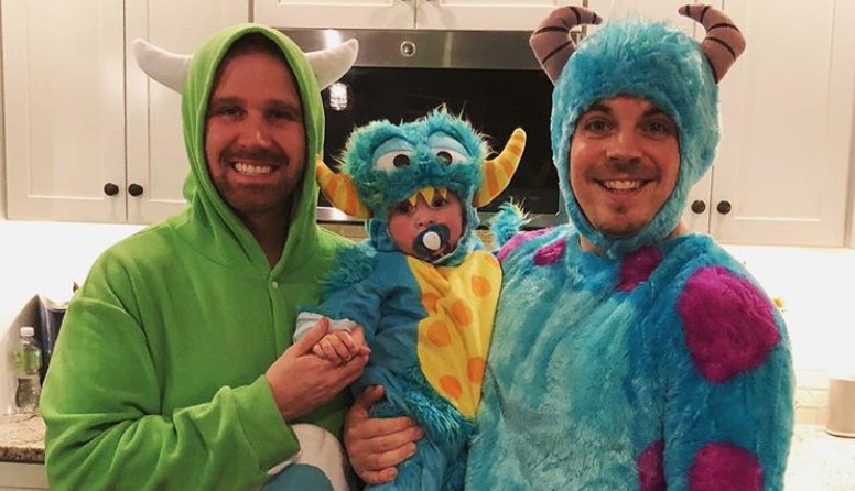 This gay couple revealed that they were having triplets in the most adorable way