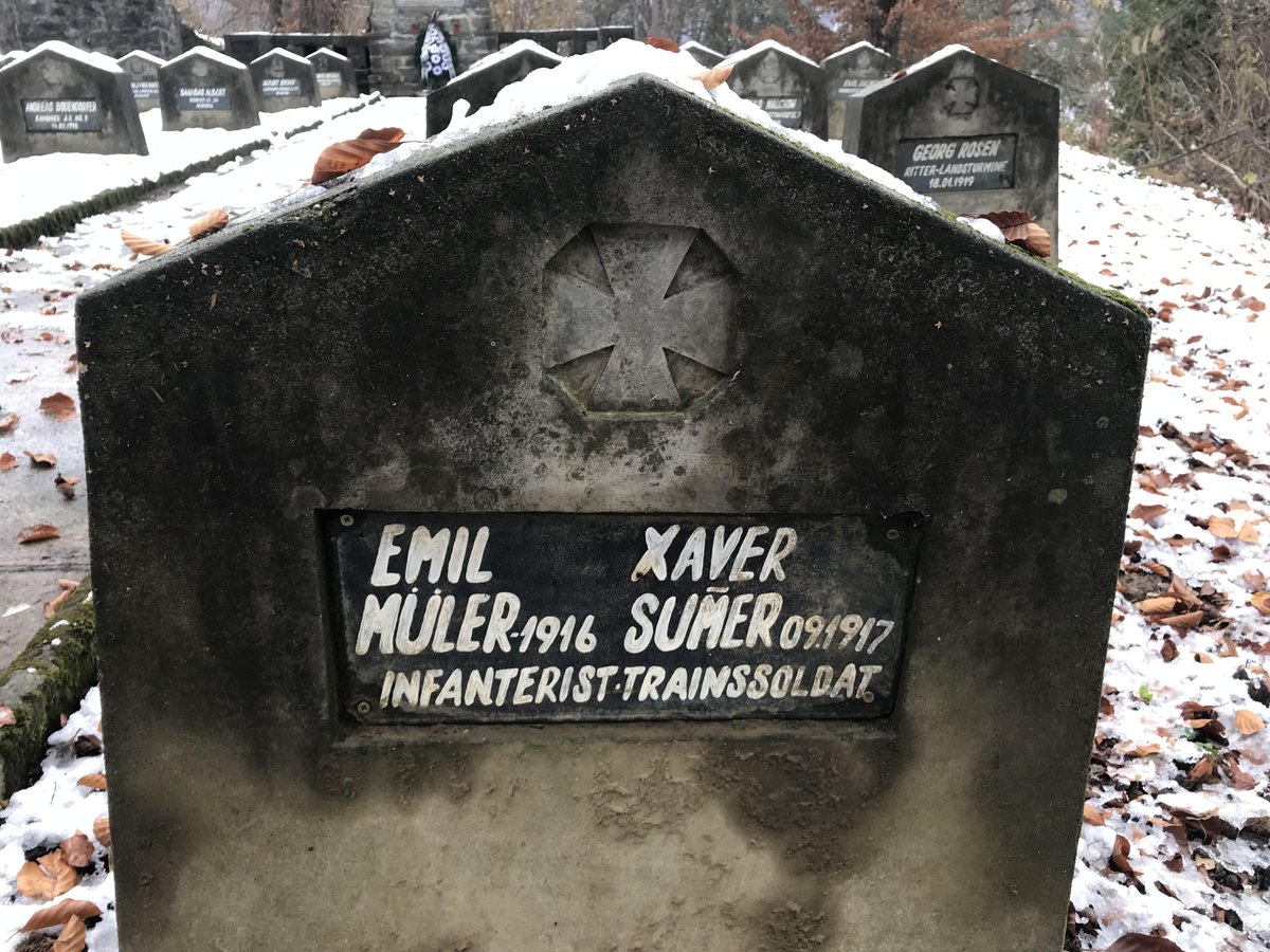 Emil and Xaver: Gay love story of WWI soldiers buried together goes viral