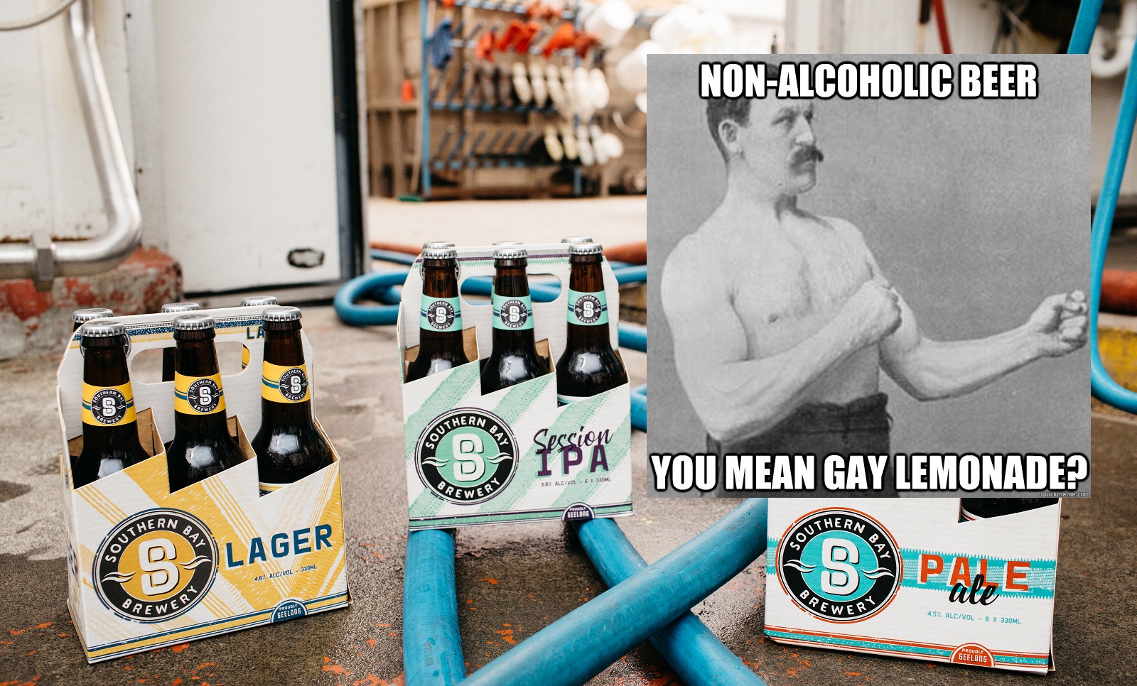 Brewery apologises for branding non-alcoholic beer 'gay lemonade'