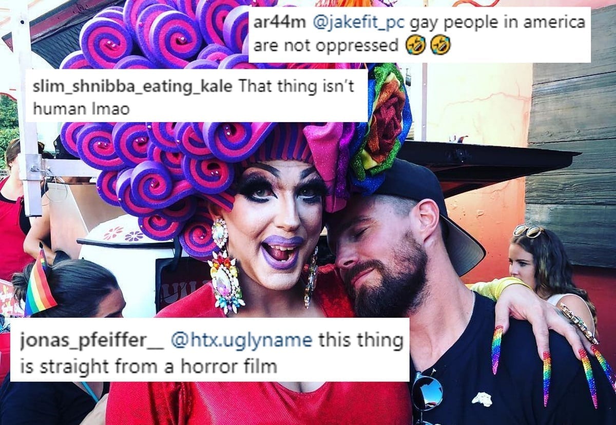Arrow star's Pride posts flooded with anti-gay hate