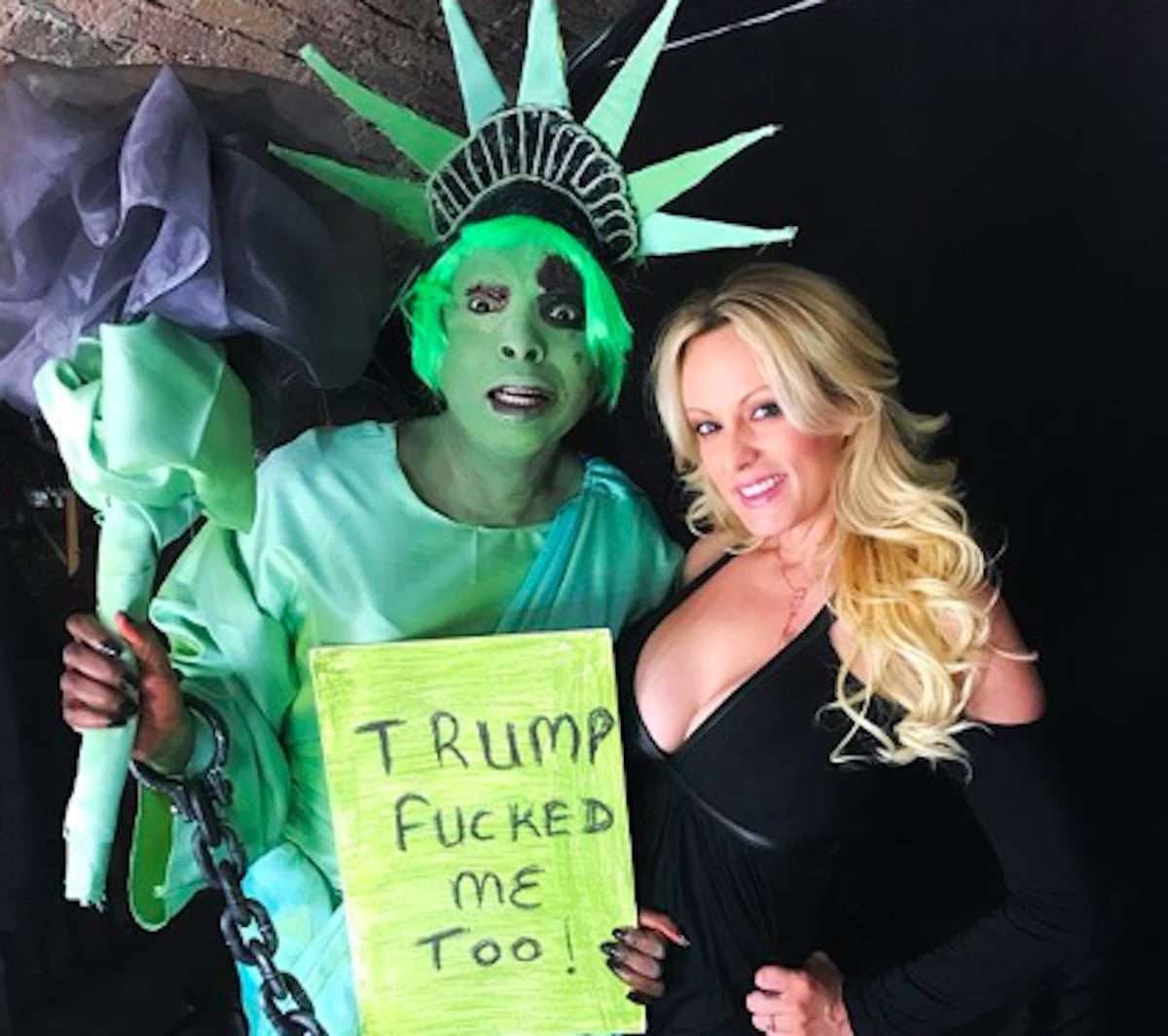 Stormy Daniels surprises queer crowds at London's G-A-Y nightclub