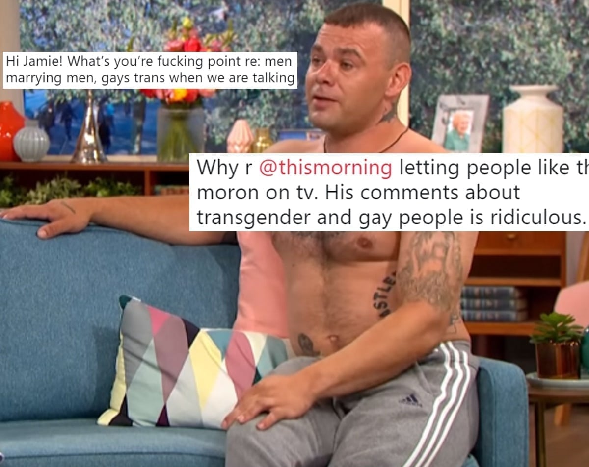 This Morning guest torn apart for anti-gay and anti-trans comments