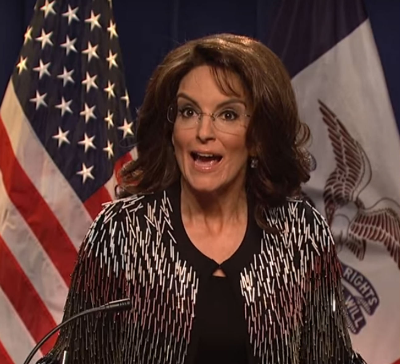 Tina Fey makes triumphant return as Sarah Palin in a hilarious sketch (VIDEO)