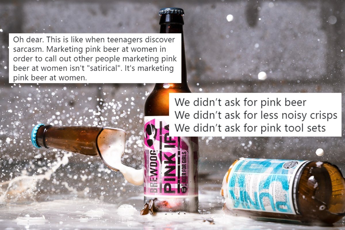 BrewDog's pink 'Beer for Girls' sparks outrage