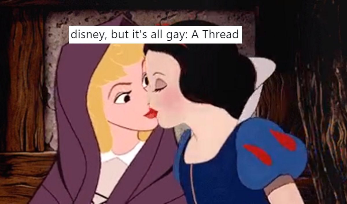 This amazing thread of gay Disney couples has gone viral