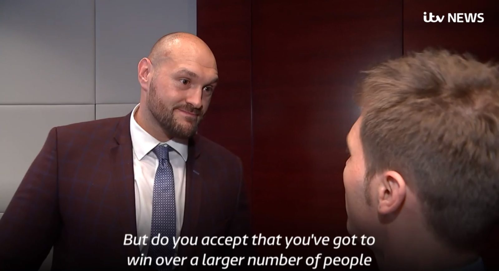 Tyson Fury storms out of interview over question about homophobic comments