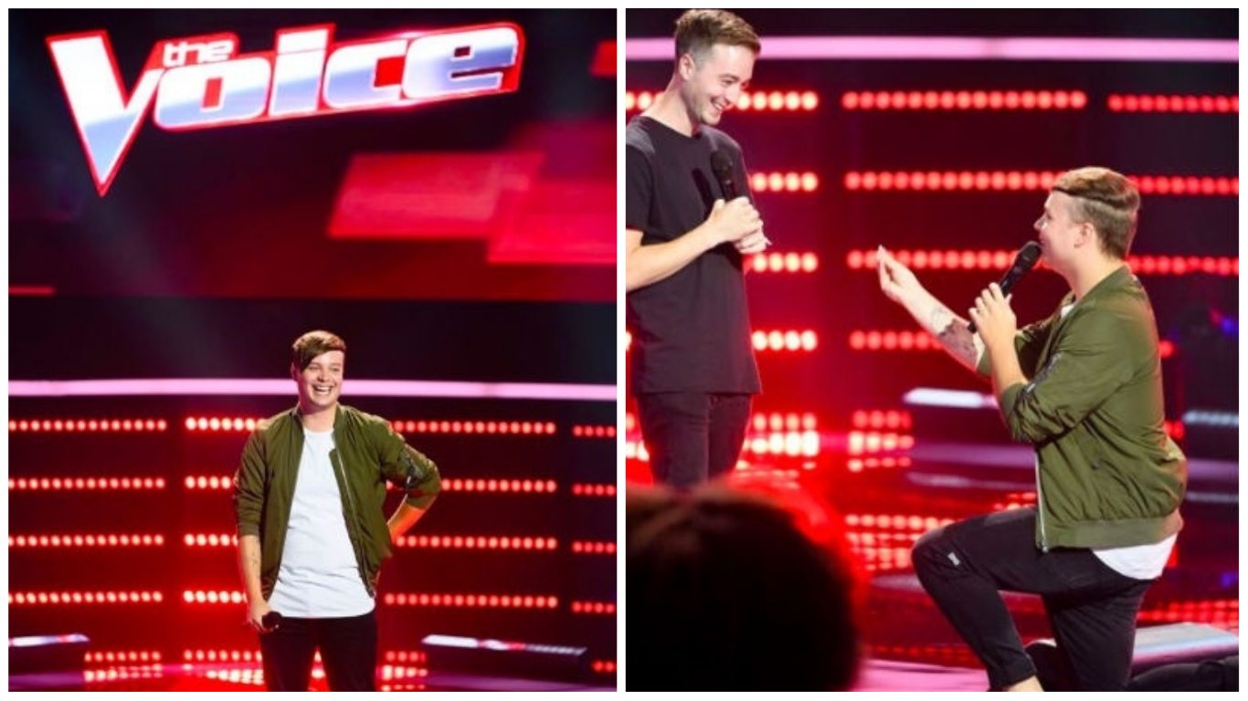 The Voice just had its first ever same-sex marriage proposal and it was beautiful