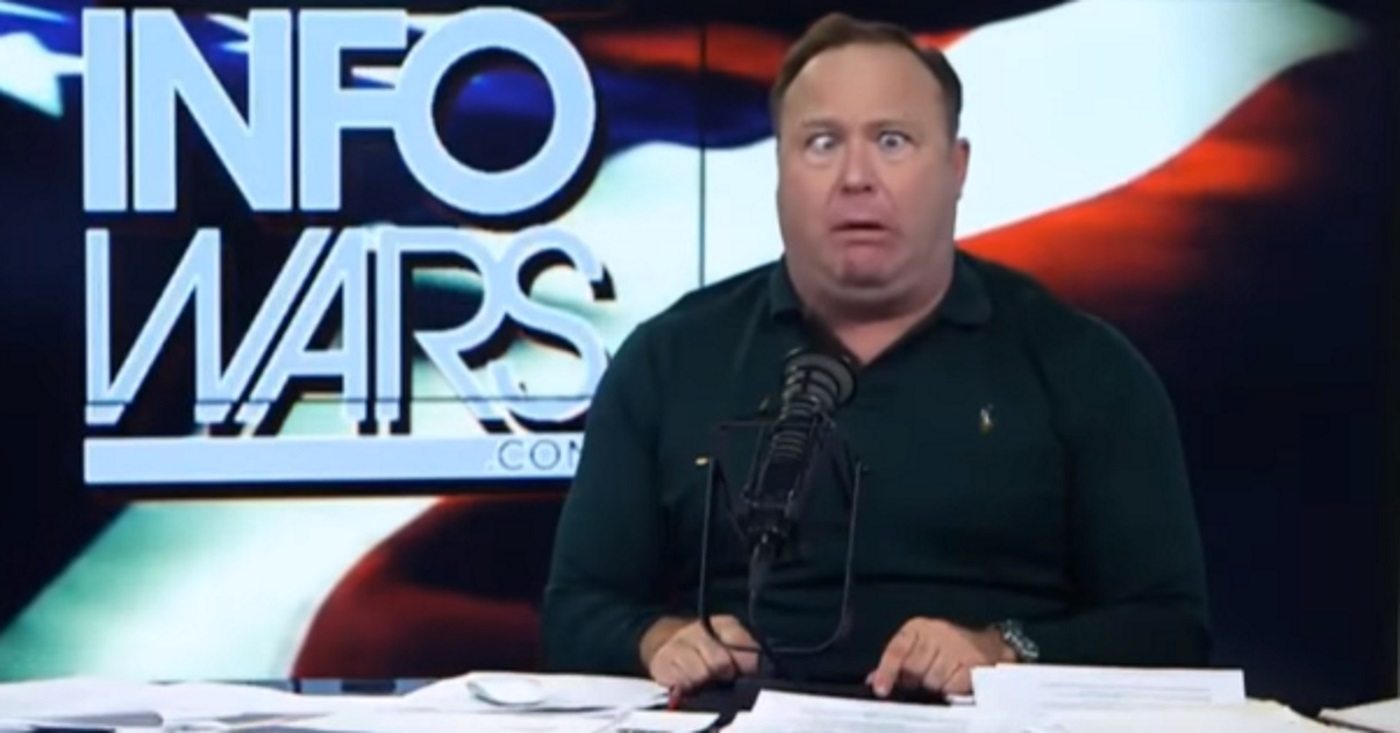 Alex Jones accuses 'mentally ill' LGBT people of creating cyborgs to destroy civilisation