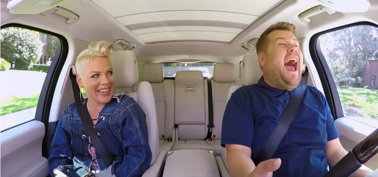 P!nk reveals her celebrity crush to James Corden in maybe the best Carpool Karaoke yet