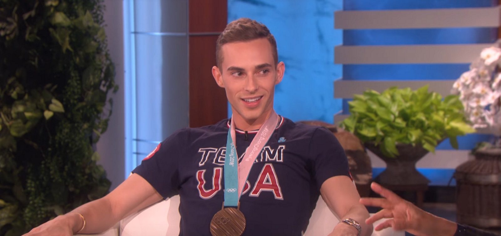 Adam Rippon to lead LGBT youth engagement campaign, team up with Britney Spears at GLAAD awards