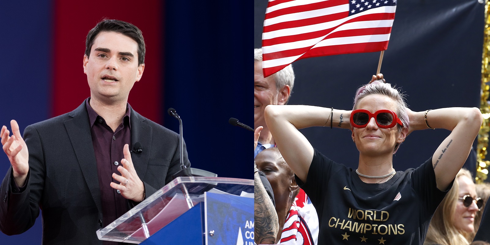 Ben Shapiro: Megan Rapinoe is successful because she's an outspoken lesbian