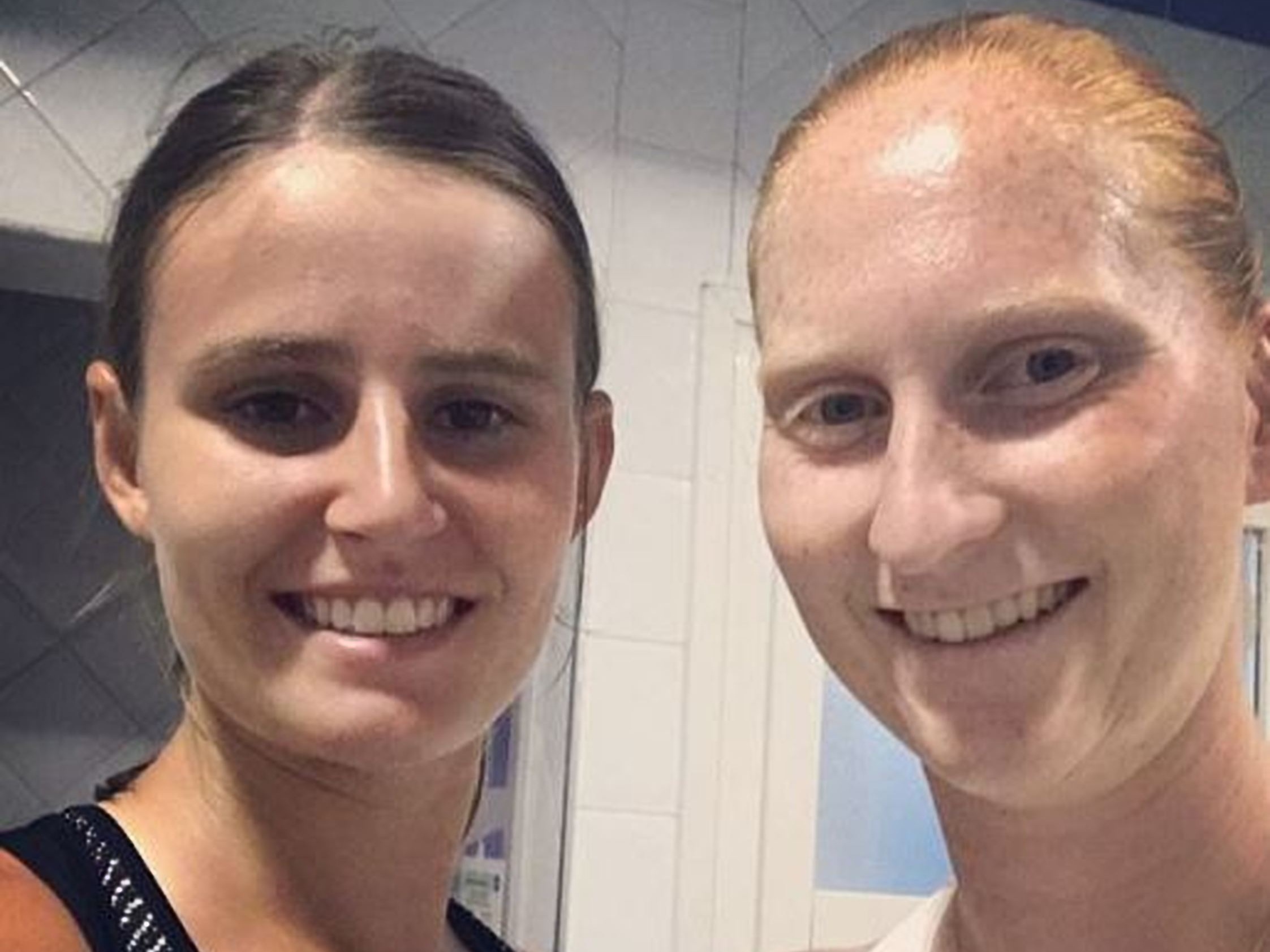 Lesbian tennis players Alison Van Uytvanck and Greet Minnen: Sports stars should say 'it's OK' to be gay
