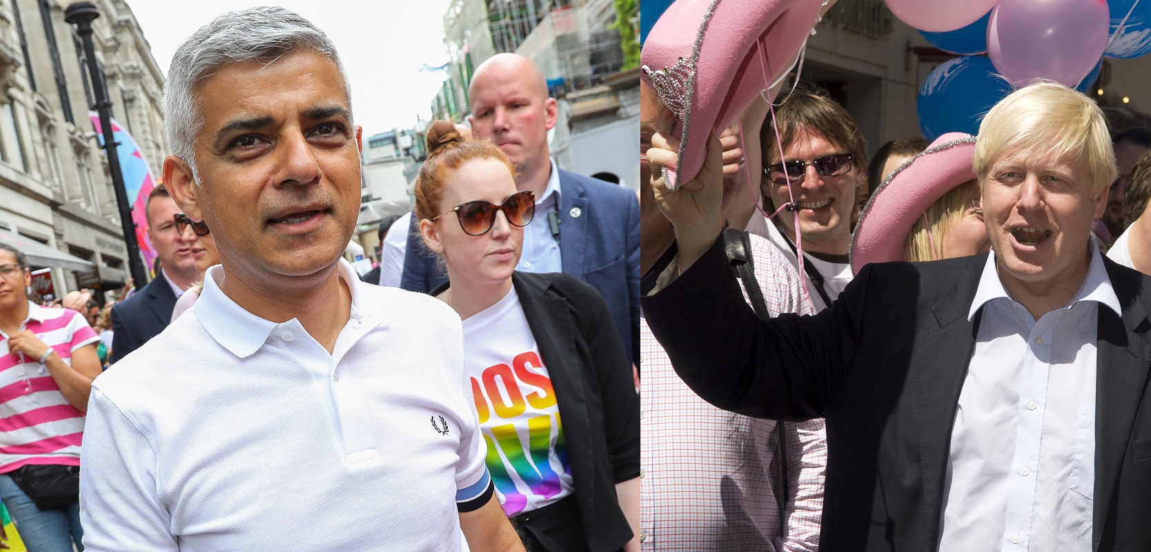 Sadiq Khan attacks Boris Johnson over 'bumboys' jibes at Pride in London