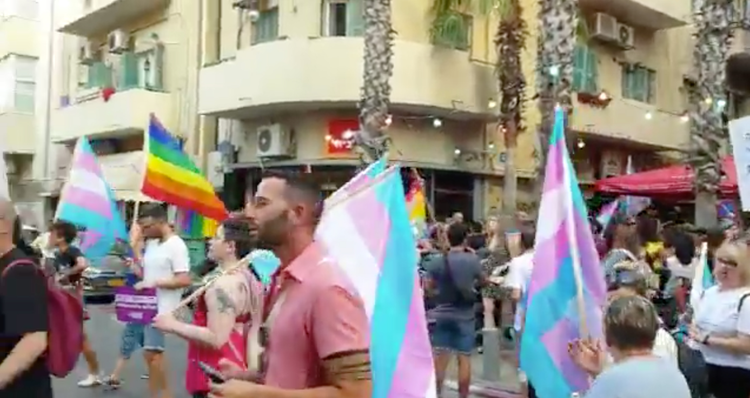 Tel Aviv stabbing: Hundreds protest attack on 16-year-old living in LGBT centre