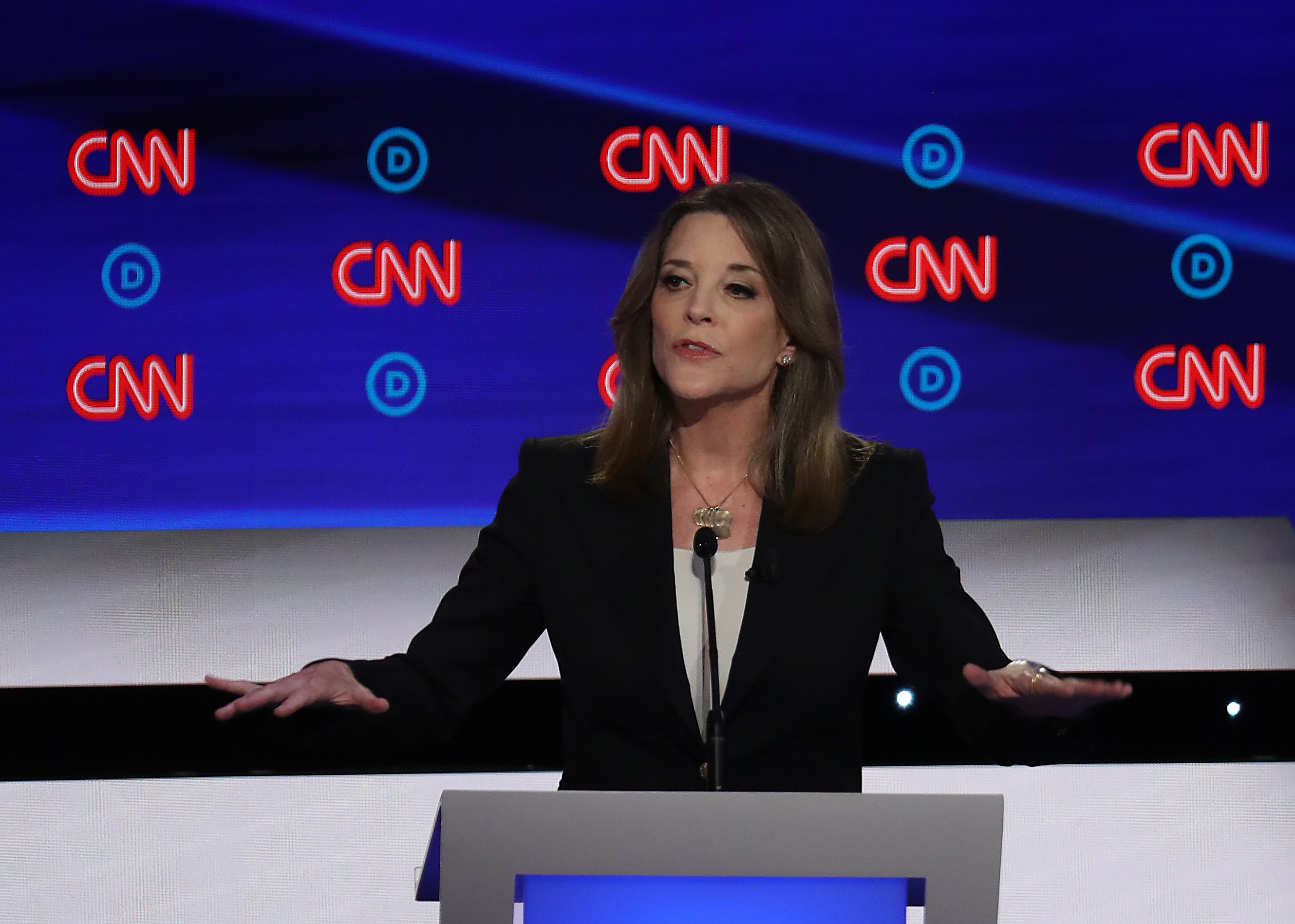 Presidential candidate Marianne Williamson told AIDS patients that sickness is 'an illusion'