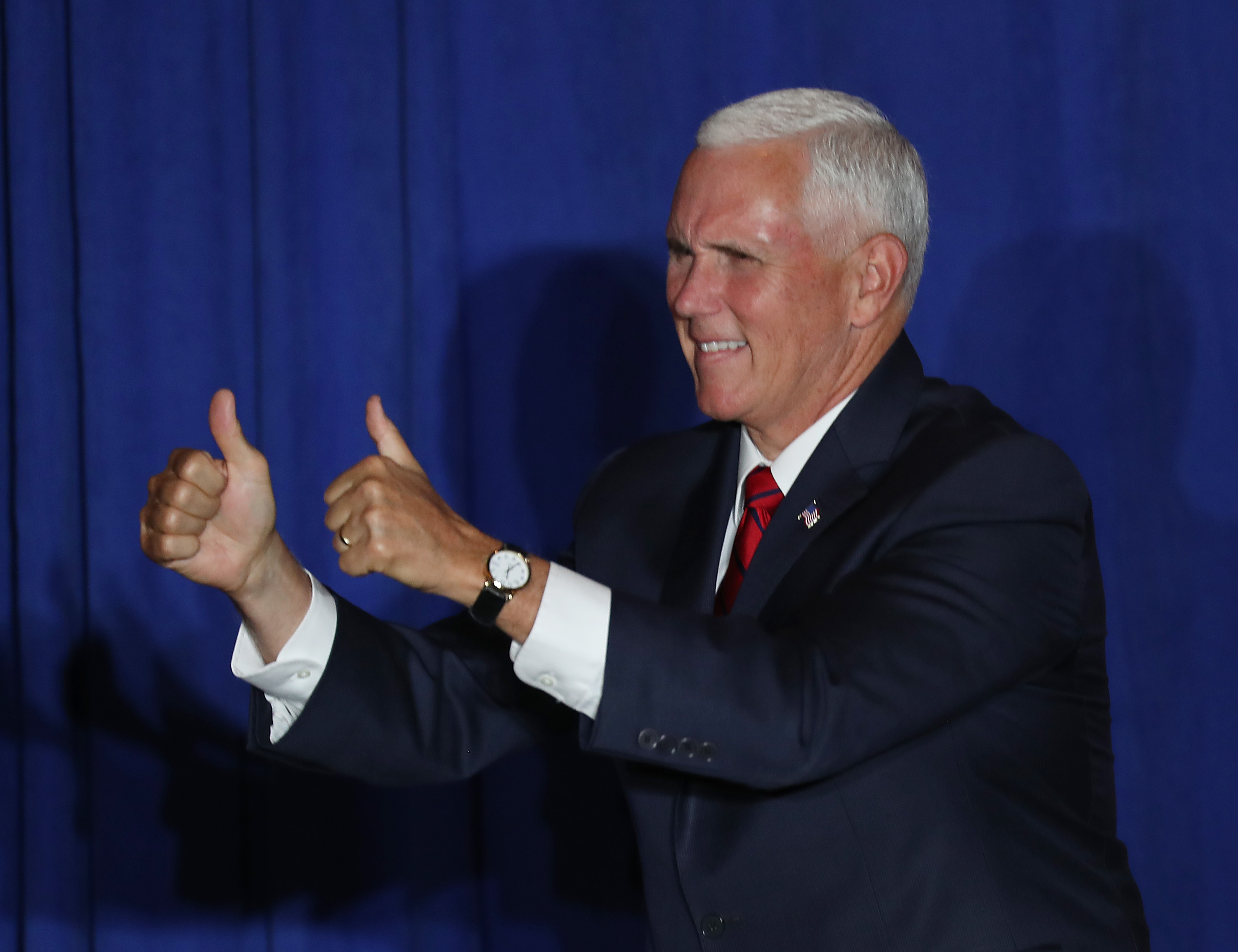 Mike Pence appears with three sets of 'anti-LGBT extremists' in five days
