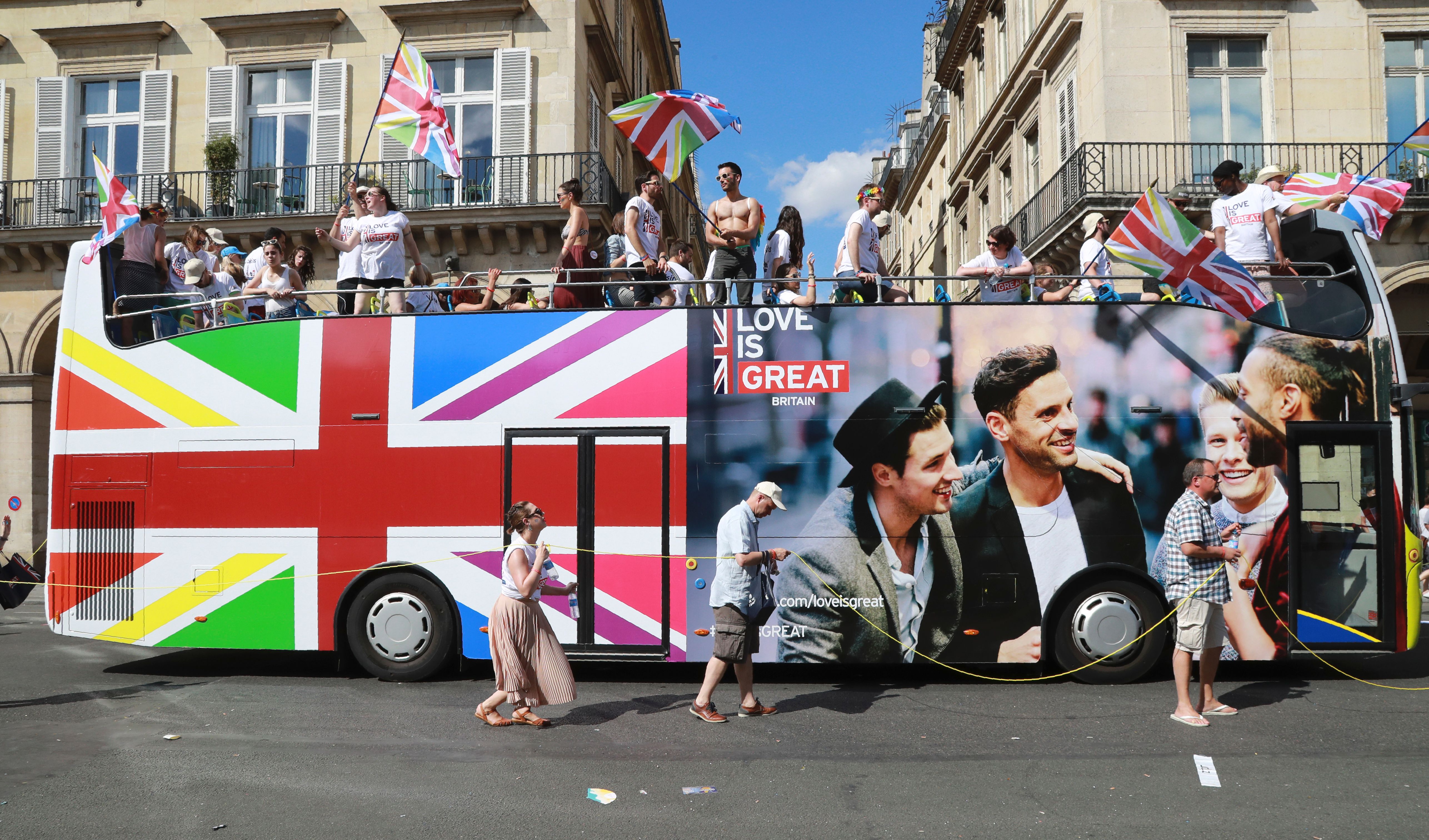 Driver suspended for 'refusing to operate bus that promotes homosexuality'