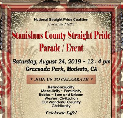 The Straight Pride event