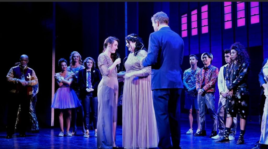 Armelle Kay Harper married actress Jody Smith on-stage after a performance of The Prom musical