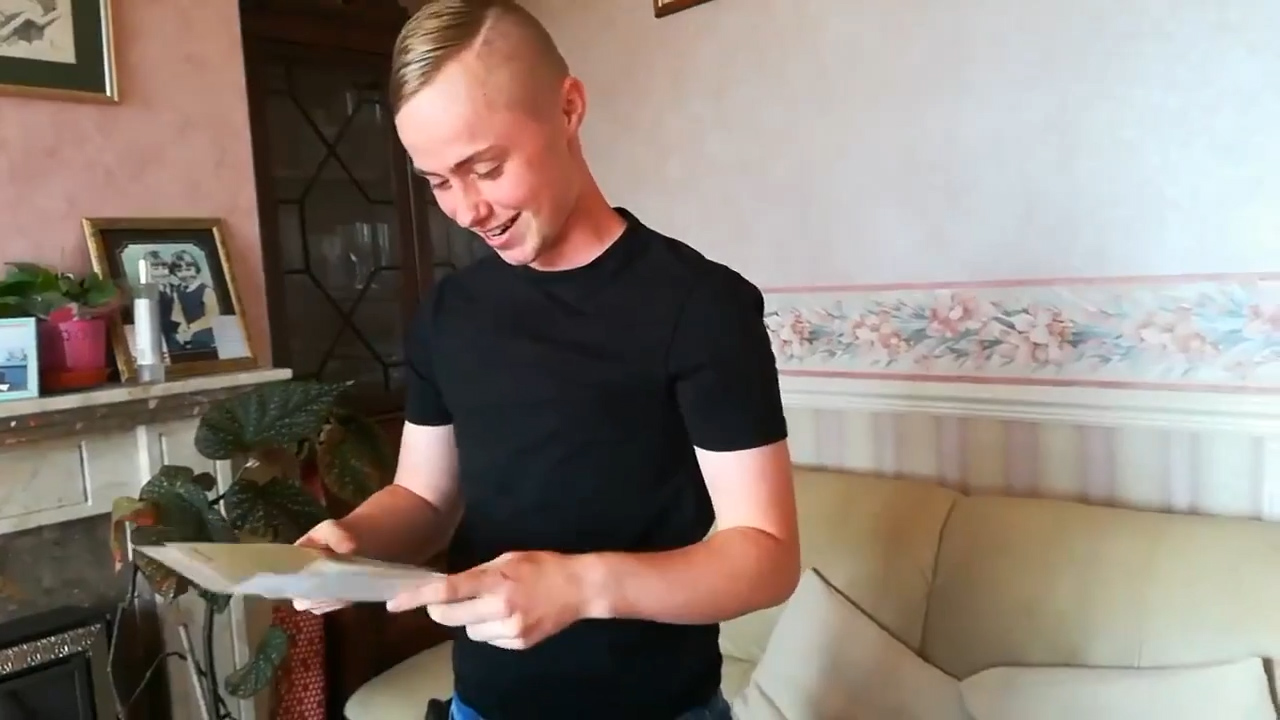 Trans man finds out he is certified legally male in emotional video