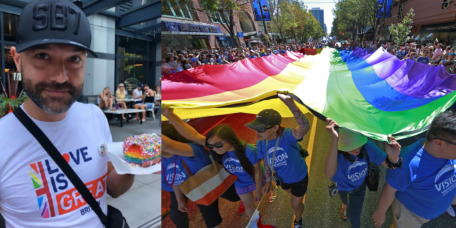 After renouncing anti-LGBT beliefs, evangelical author marches at Pride