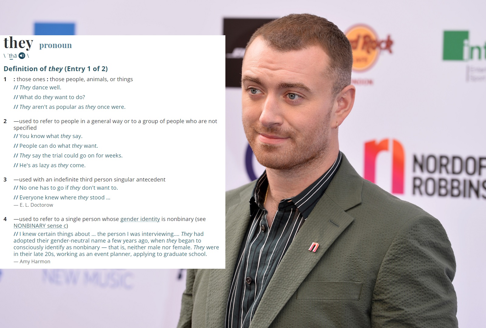 Merriam-Webster dictionary adds gender-neutral 'they' pronoun