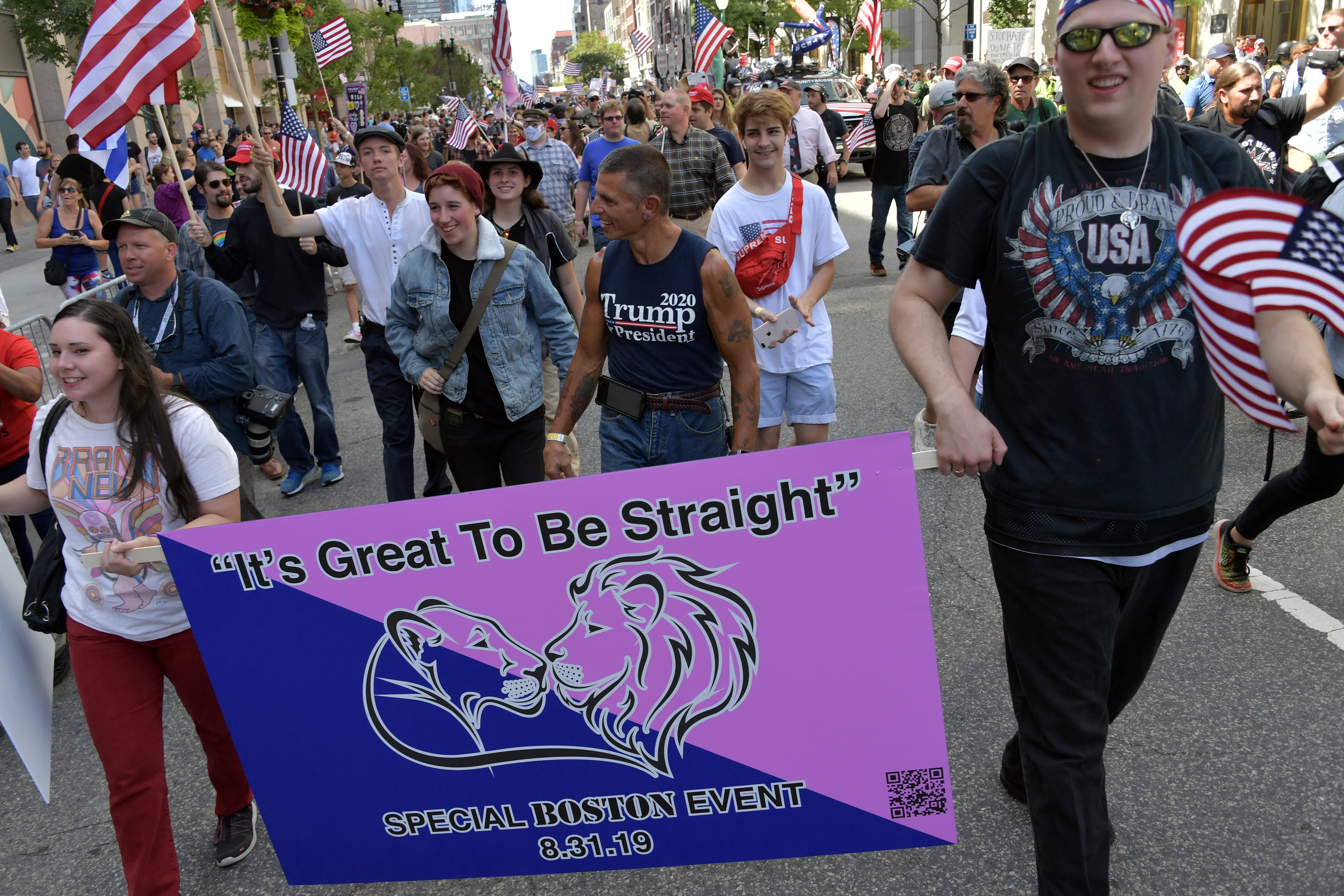 We regret to inform you the straights are at it again... Alt-right Straight Pride parade will return this month