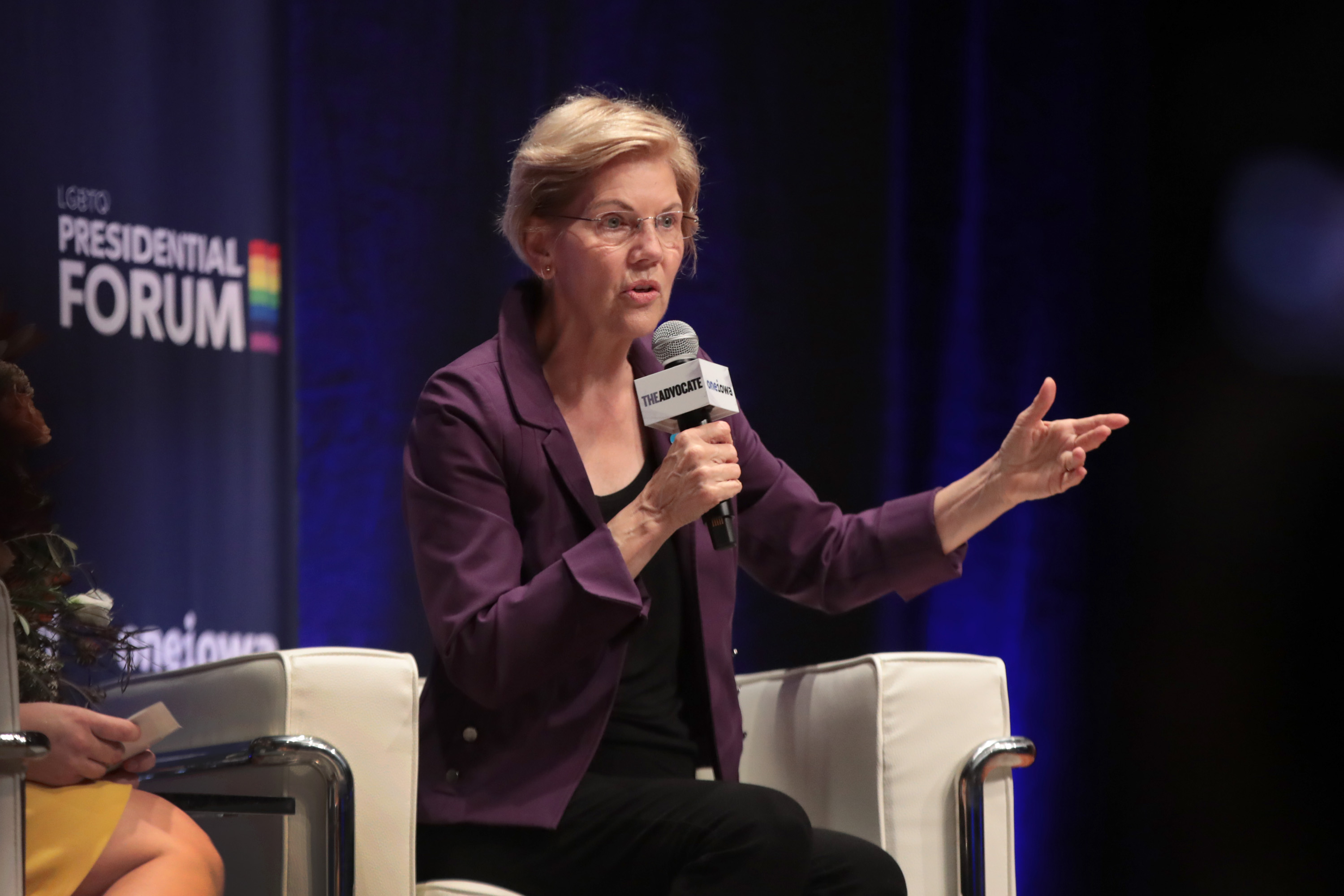 LGBT forum: Elizabeth Warren names the 18 black trans women murdered this year