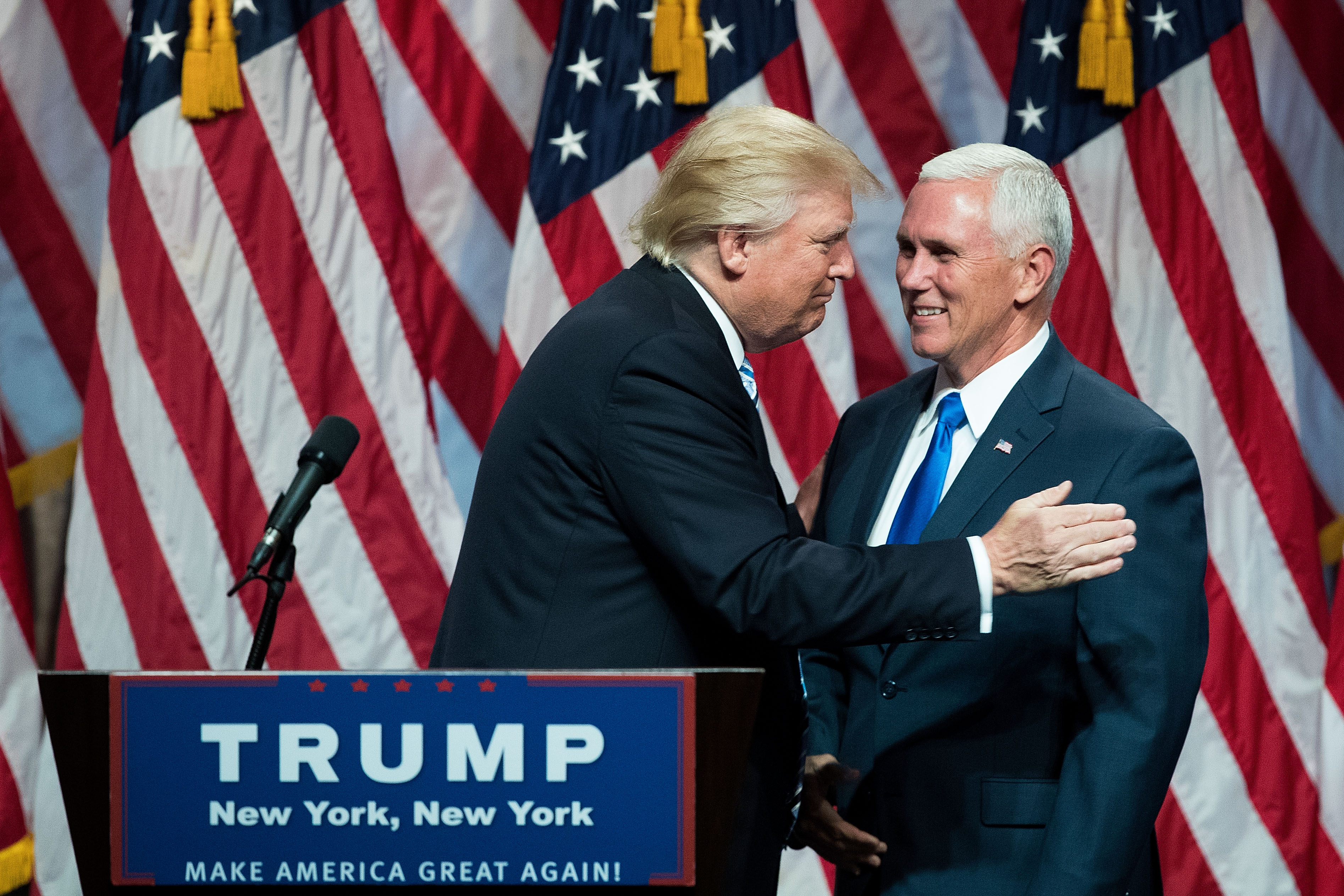 Republican group urges senators to impeach Donald Trump so Mike Pence becomes homophobe-in-chief