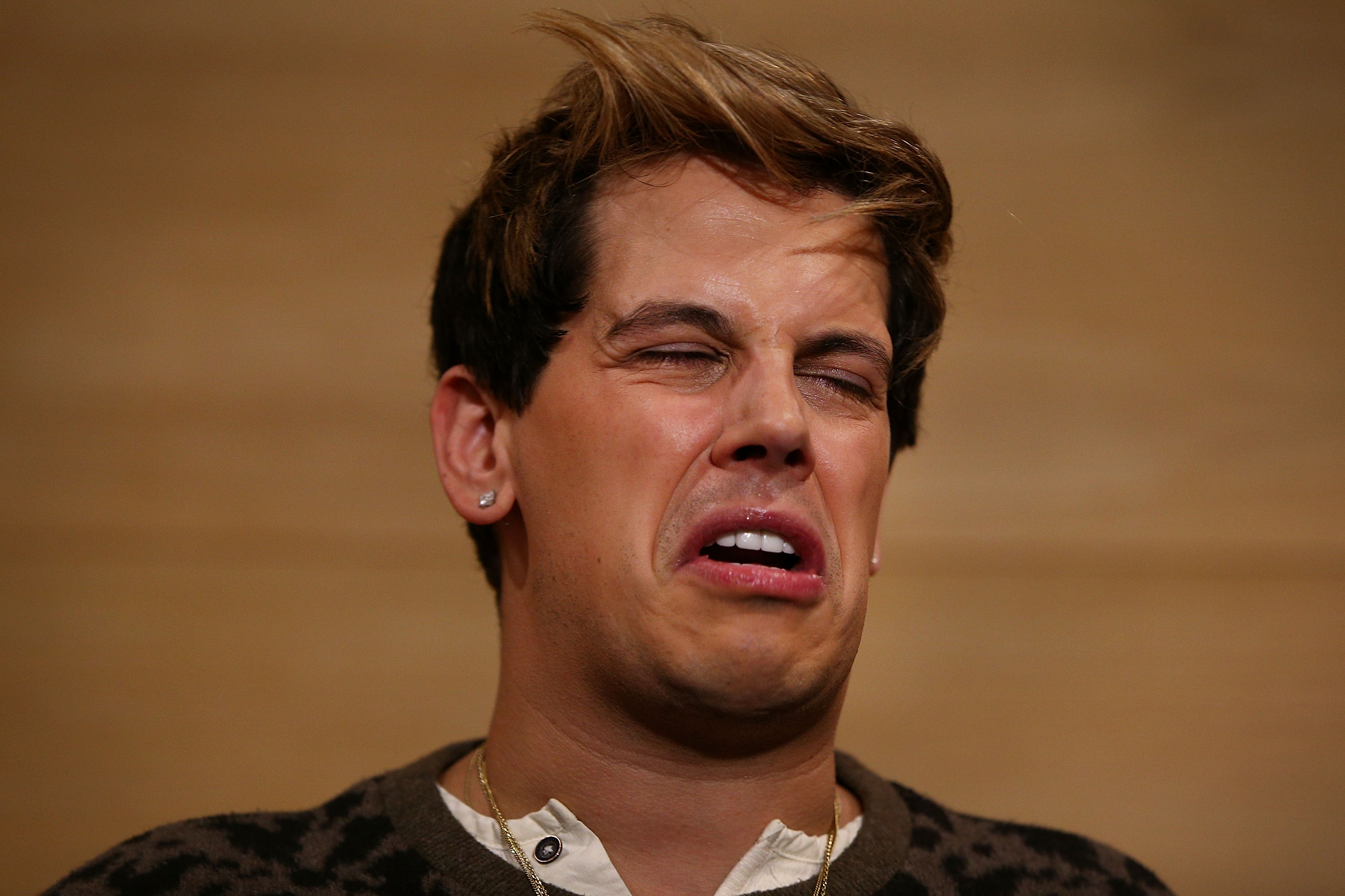 Milo Yiannopoulos has reportedly sold his website after saying he's struggling to put food on the table
