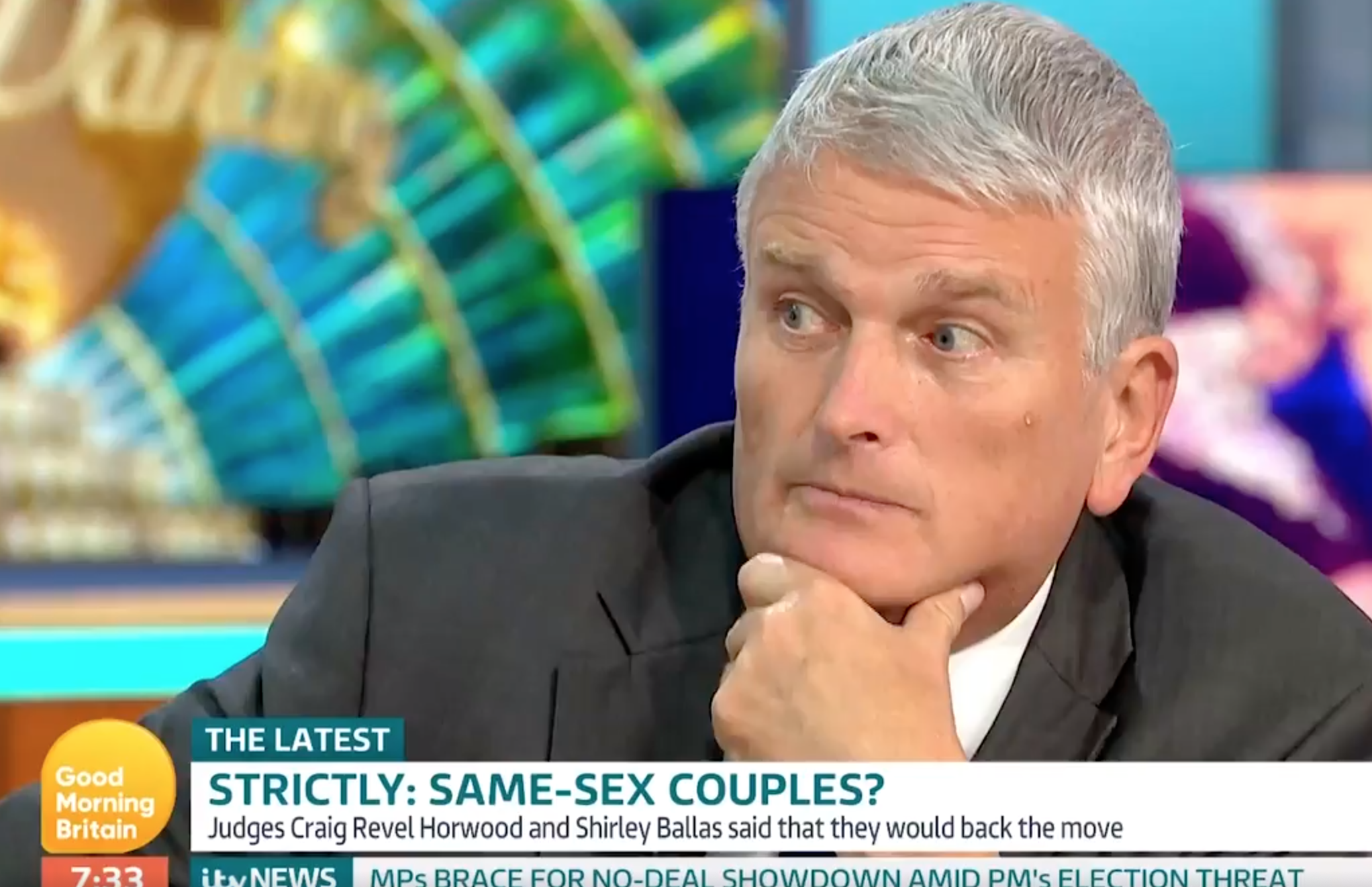 DUP politician to lodge formal complaint over heated same-sex Strictly debate with Piers Morgan