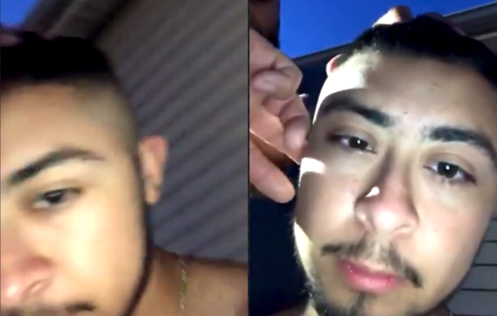 Heartwarming video shows a dad cutting his trans son's hair ahead of a job interview