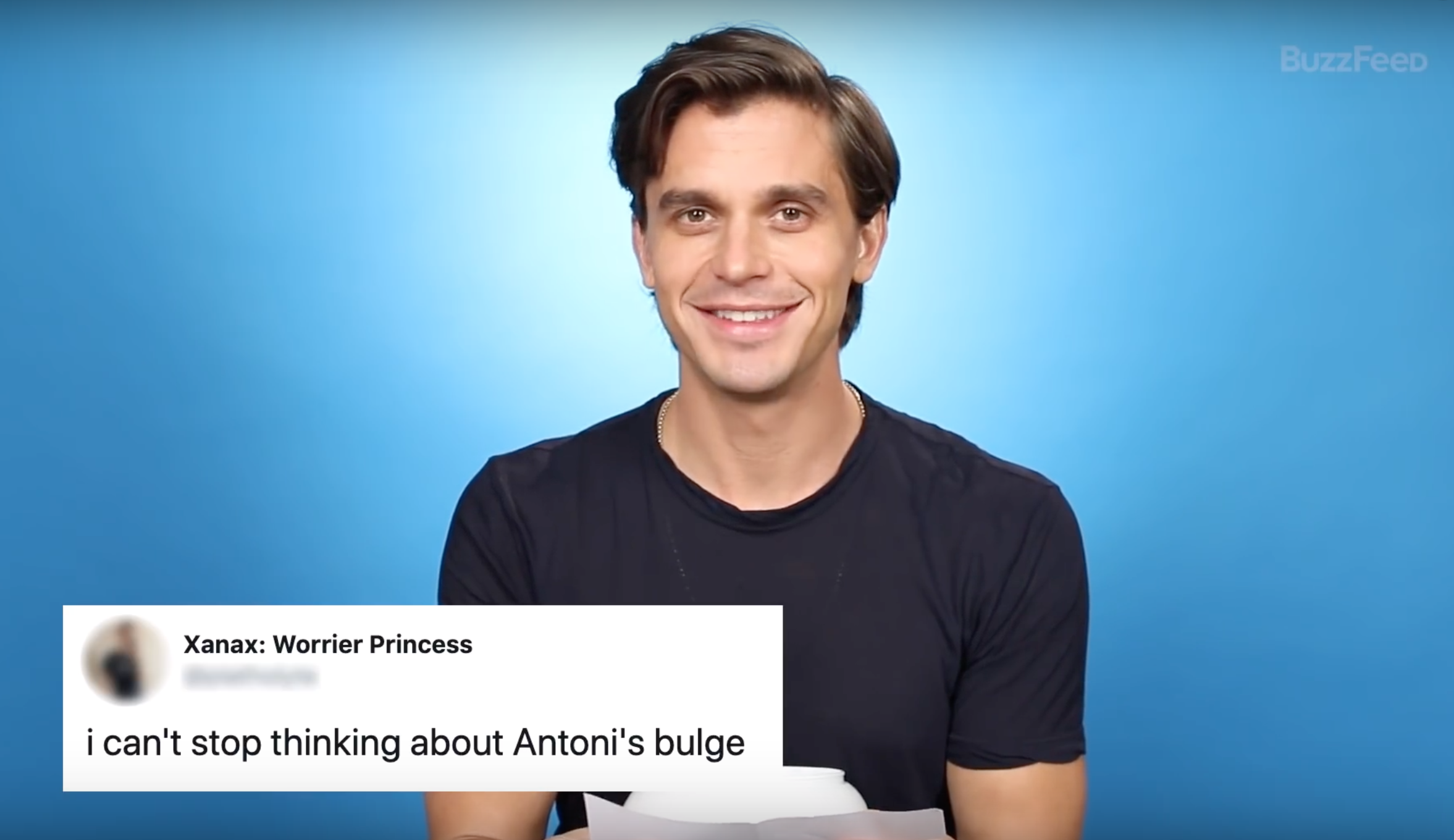 Queer Eye's Antoni Porowski has a helpful tip if you like to be choked during sex