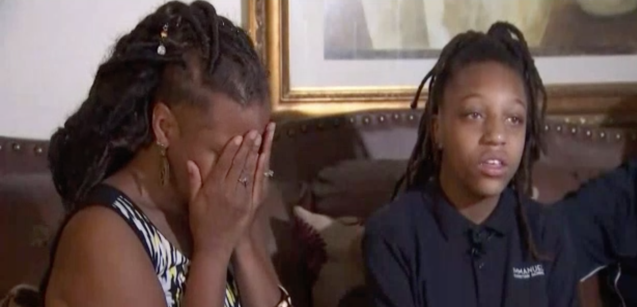 White students at Karen Pence's anti-LGBT school hold down black girl and cut her hair