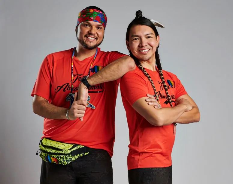 Married two-spirit couple wins The Amazing Race Canada