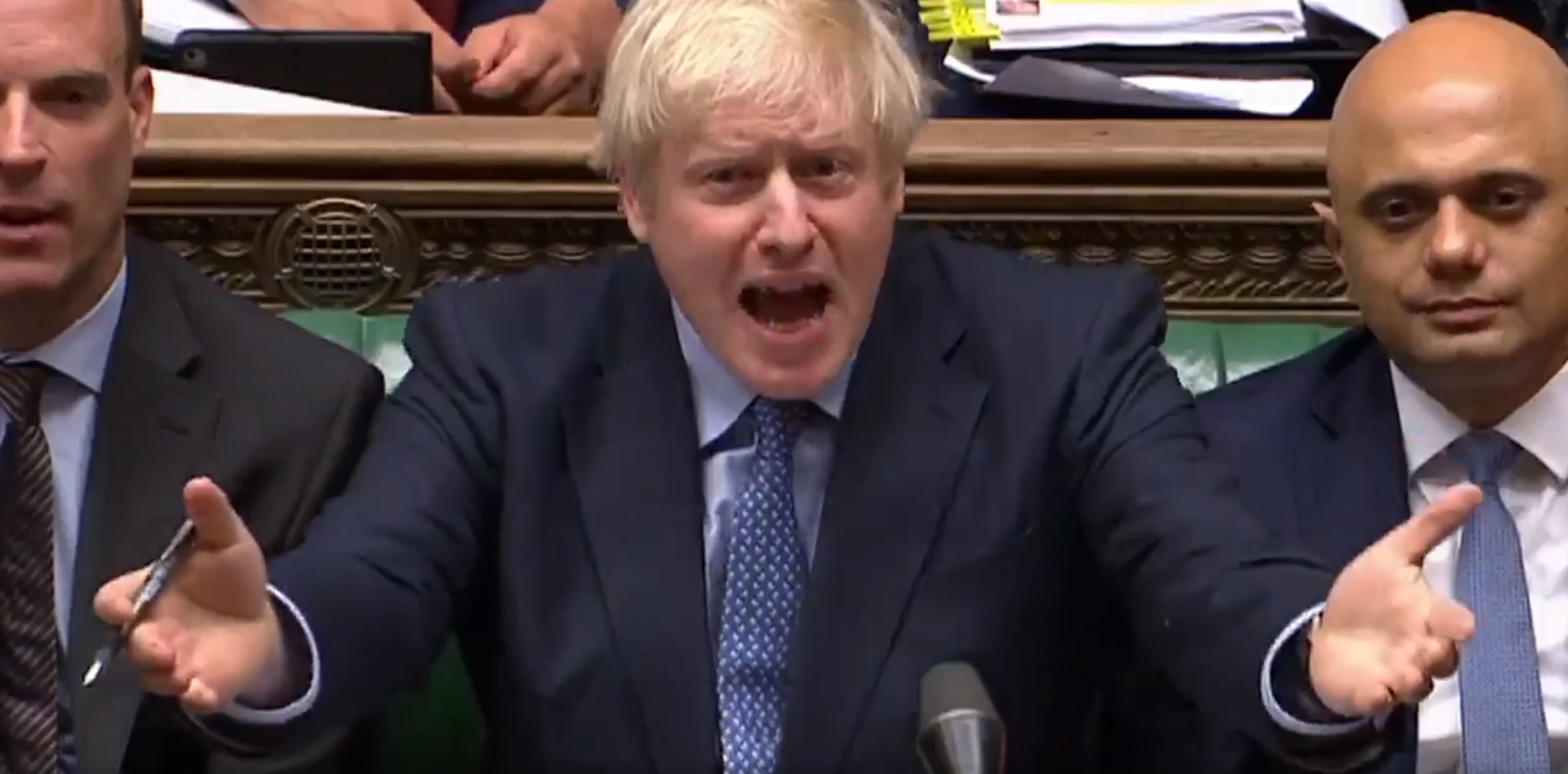 Boris Johnson accused of 'homophobia' after appearing to call Jeremy Corbyn a 'big girl's blouse'