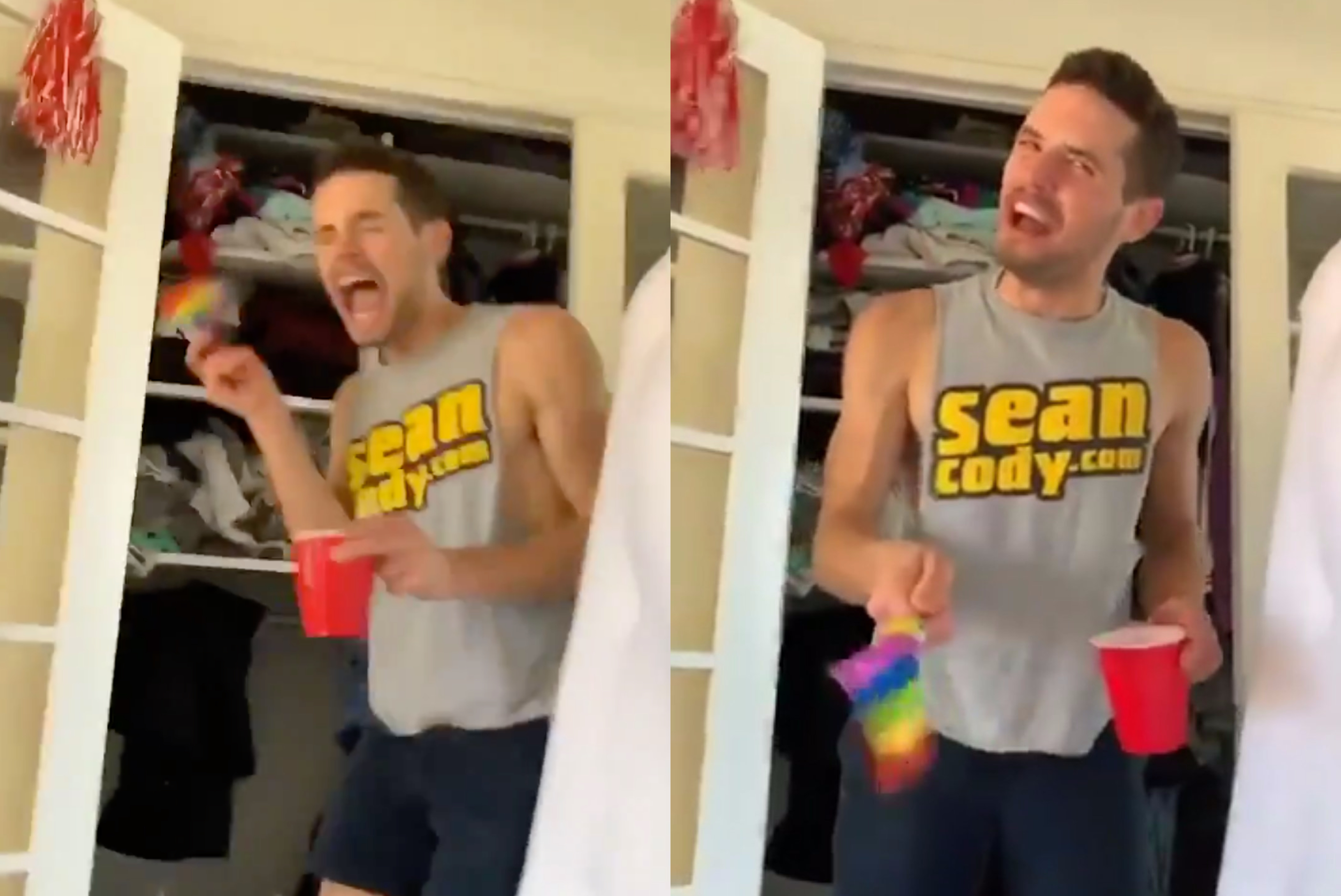 Gay guy spent a year scaring his best friend and turned it into a hilarious viral video