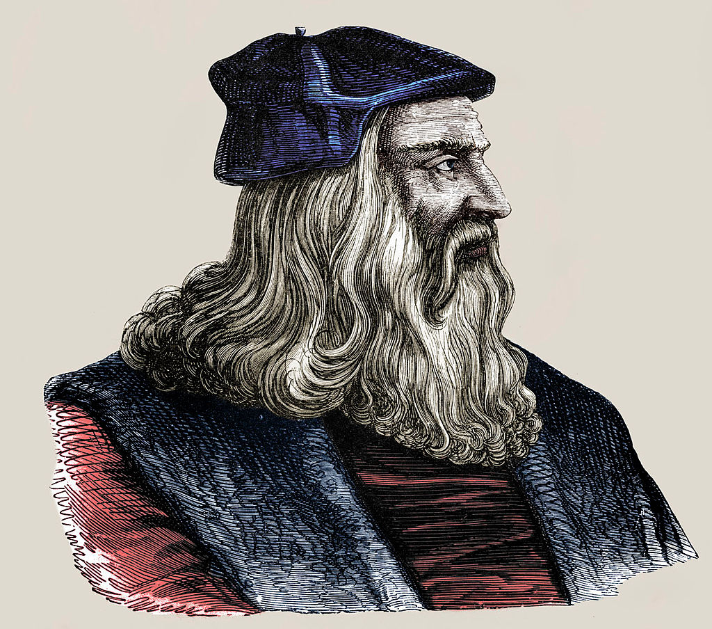 Leonardo da Vinci mocked for being gay in 15th century comic strip