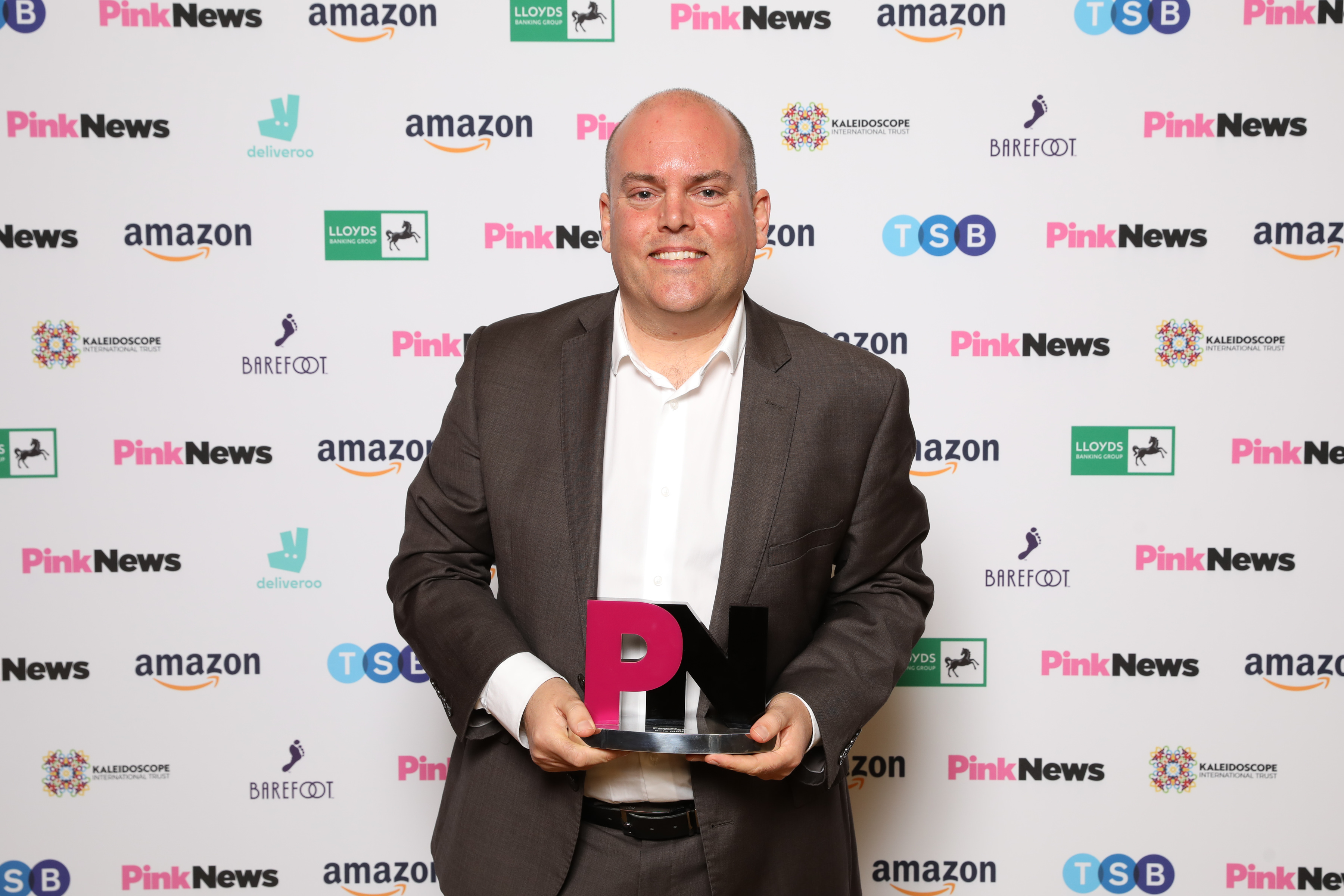 Andrew Moffatt, teacher behind 'No Outsiders' programme, has a stern message for Tory government at PinkNews Awards