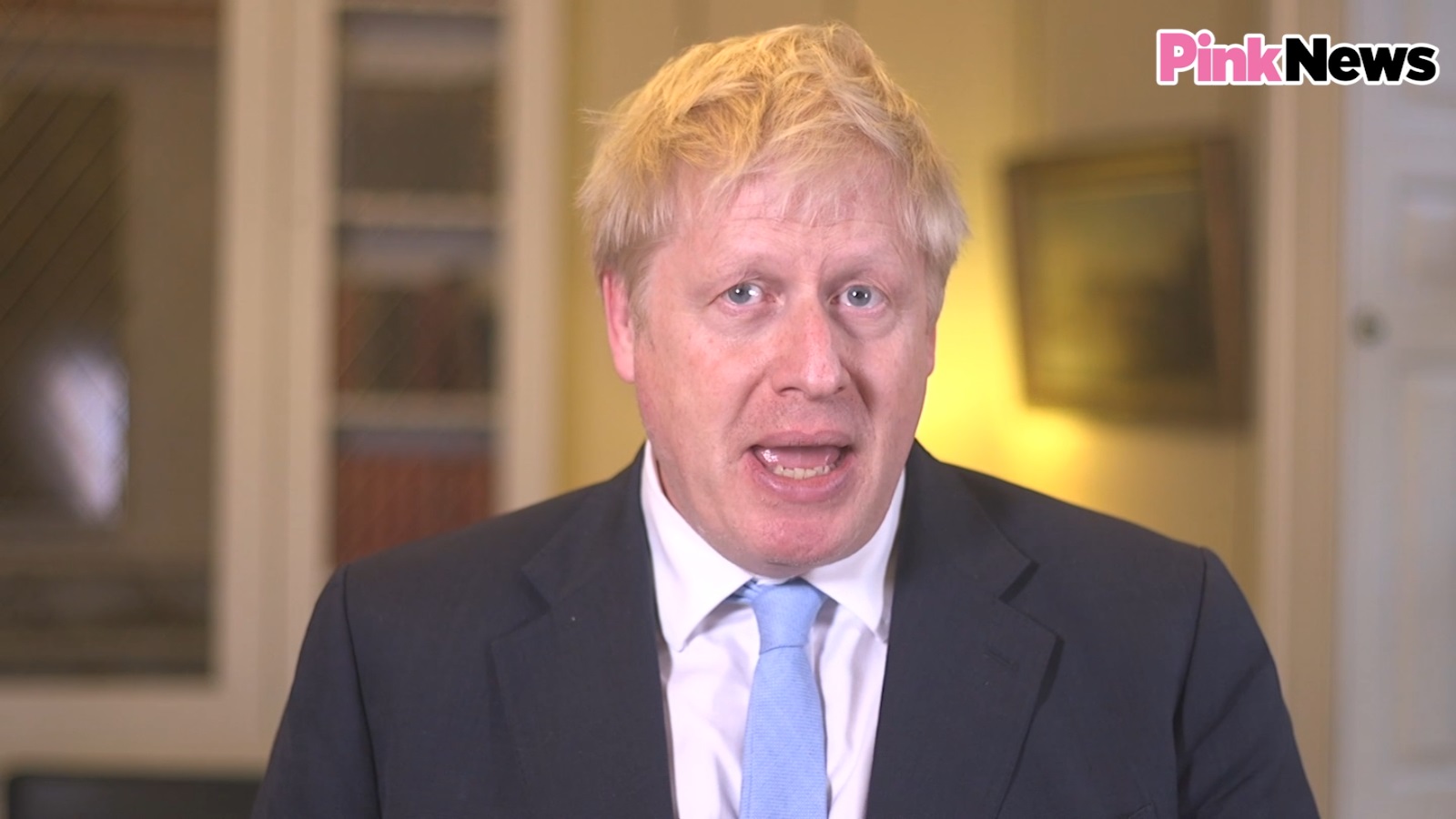 Boris Johnson pledges all young LGBT people will 'feel safe at school' in welcoming statement to PinkNews Awards
