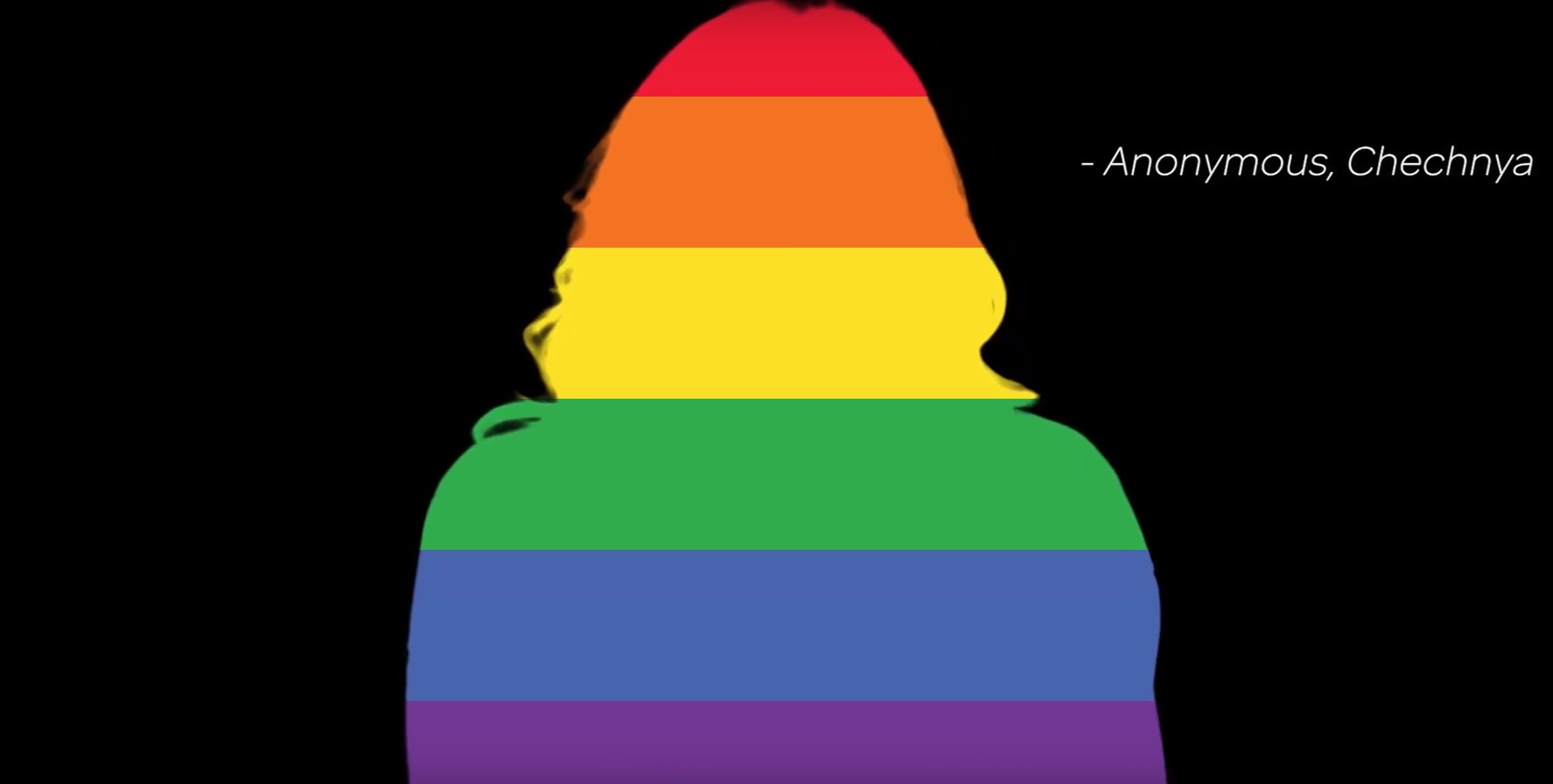 Chechnya refugee fronts moving campaign for people who can't come out on National Coming Out Day