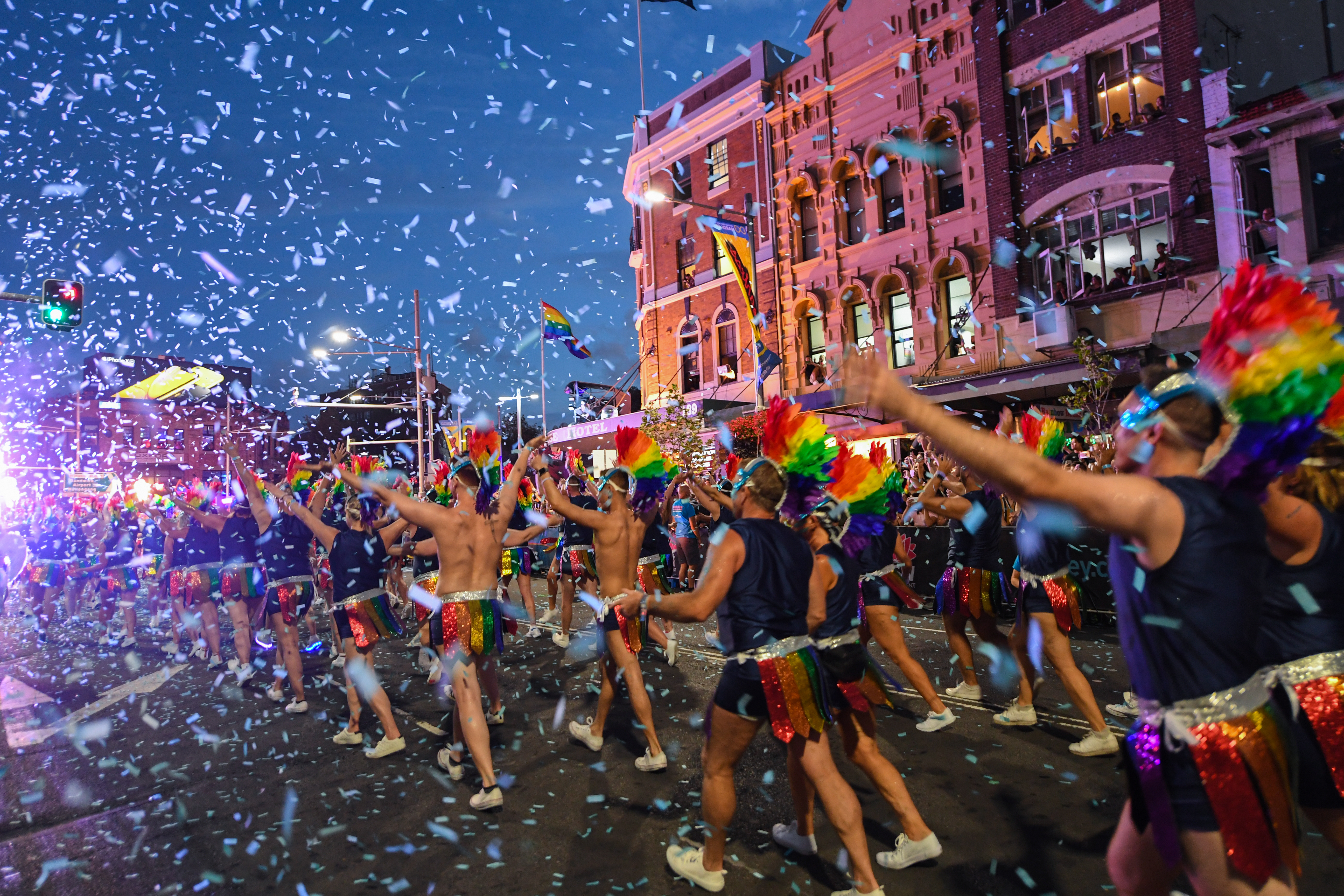 Australian Mardi Gras considering banning prime minister Scott Morrison for having 'backwards' stance on LGBT rights