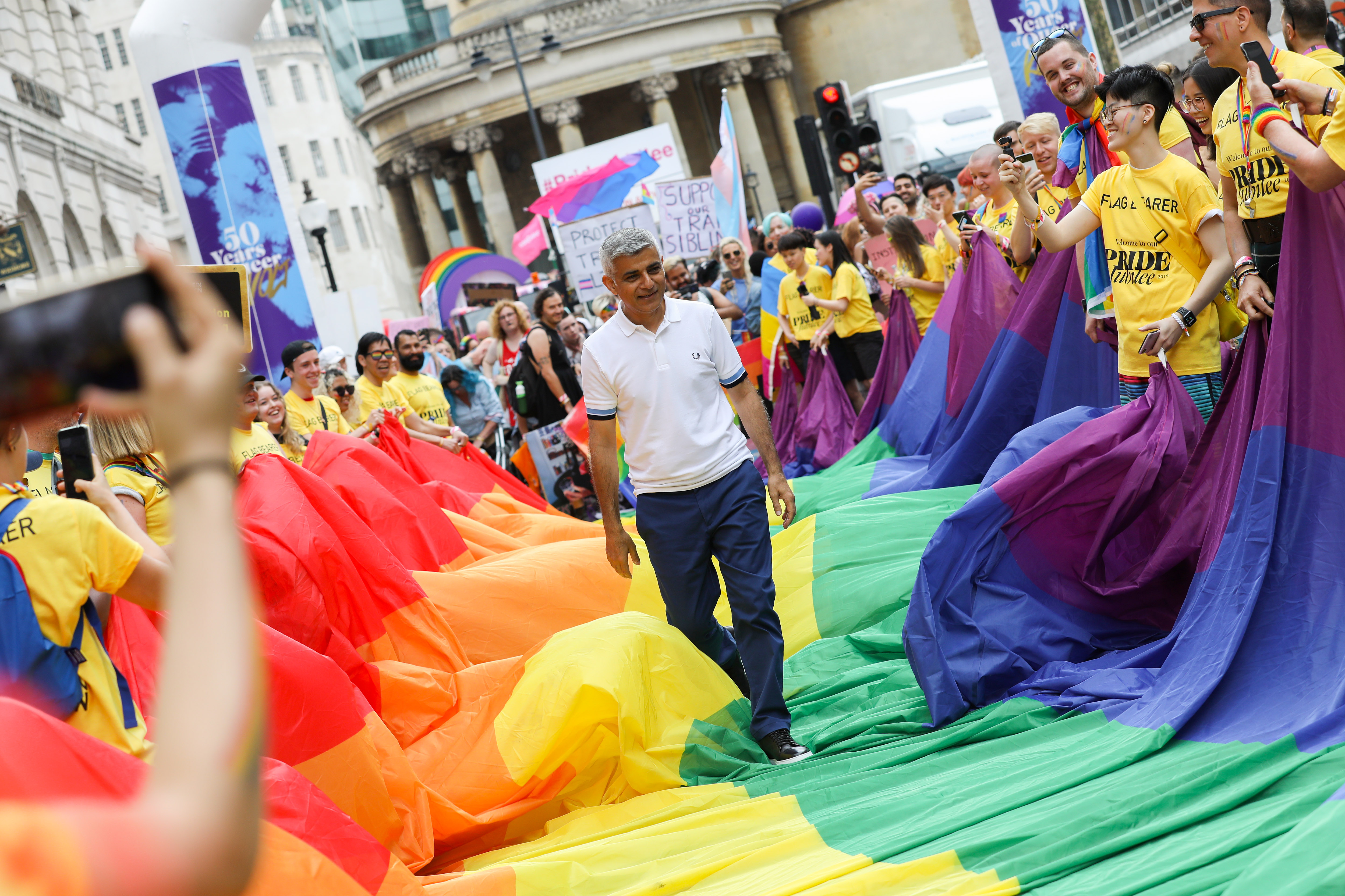 Sadiq Khan vows to support Pride, UK Black Pride and the London LGBTQ+ community centre in new campaign promises