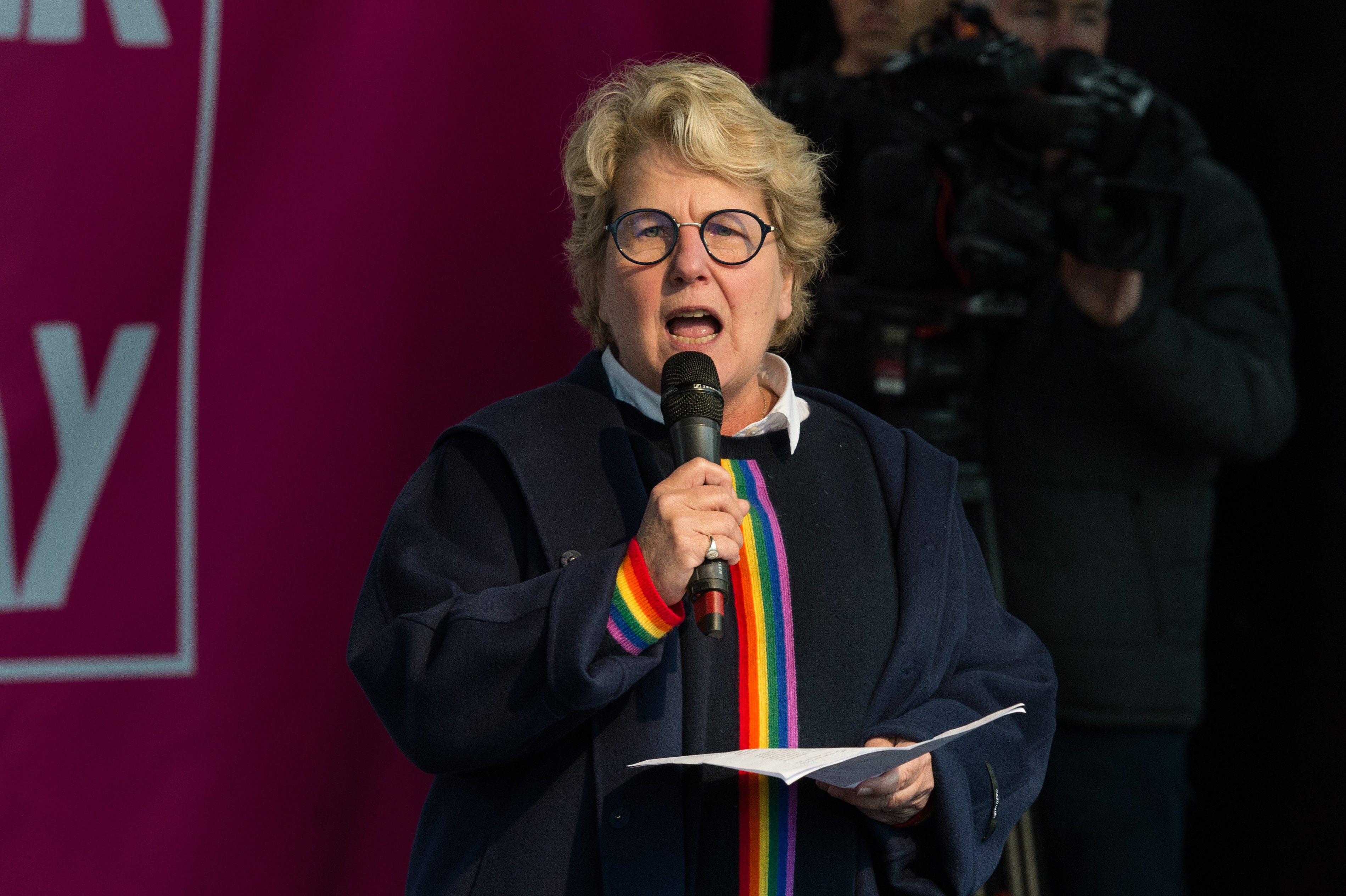 Sandi Toksvig was shunned for her sexuality at Cambridge University