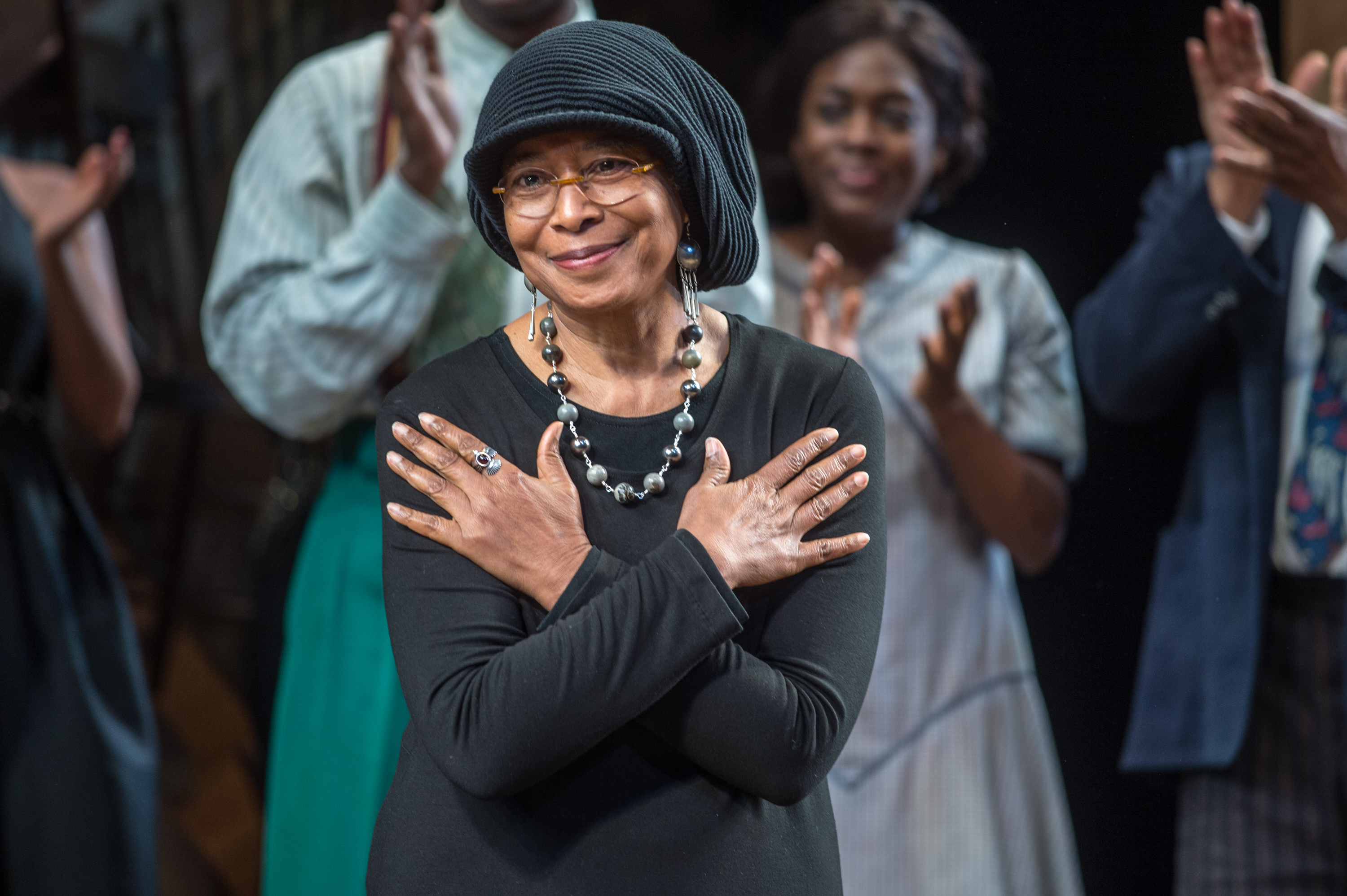 The Color Purple author slams 'homophobic' actress who was dropped from stage show and is suing for religious discrimination
