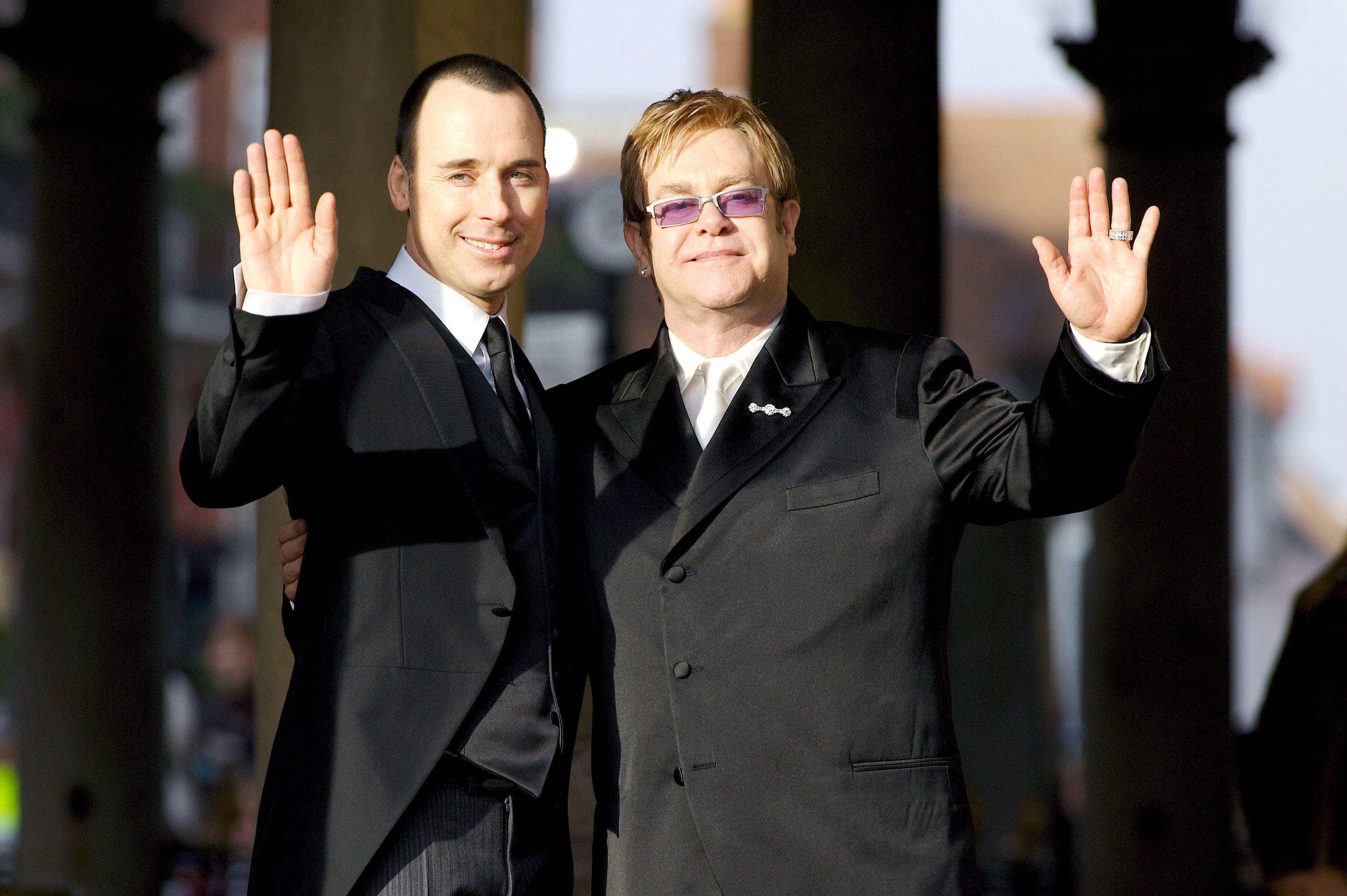 Sir Elton John and David Furnish