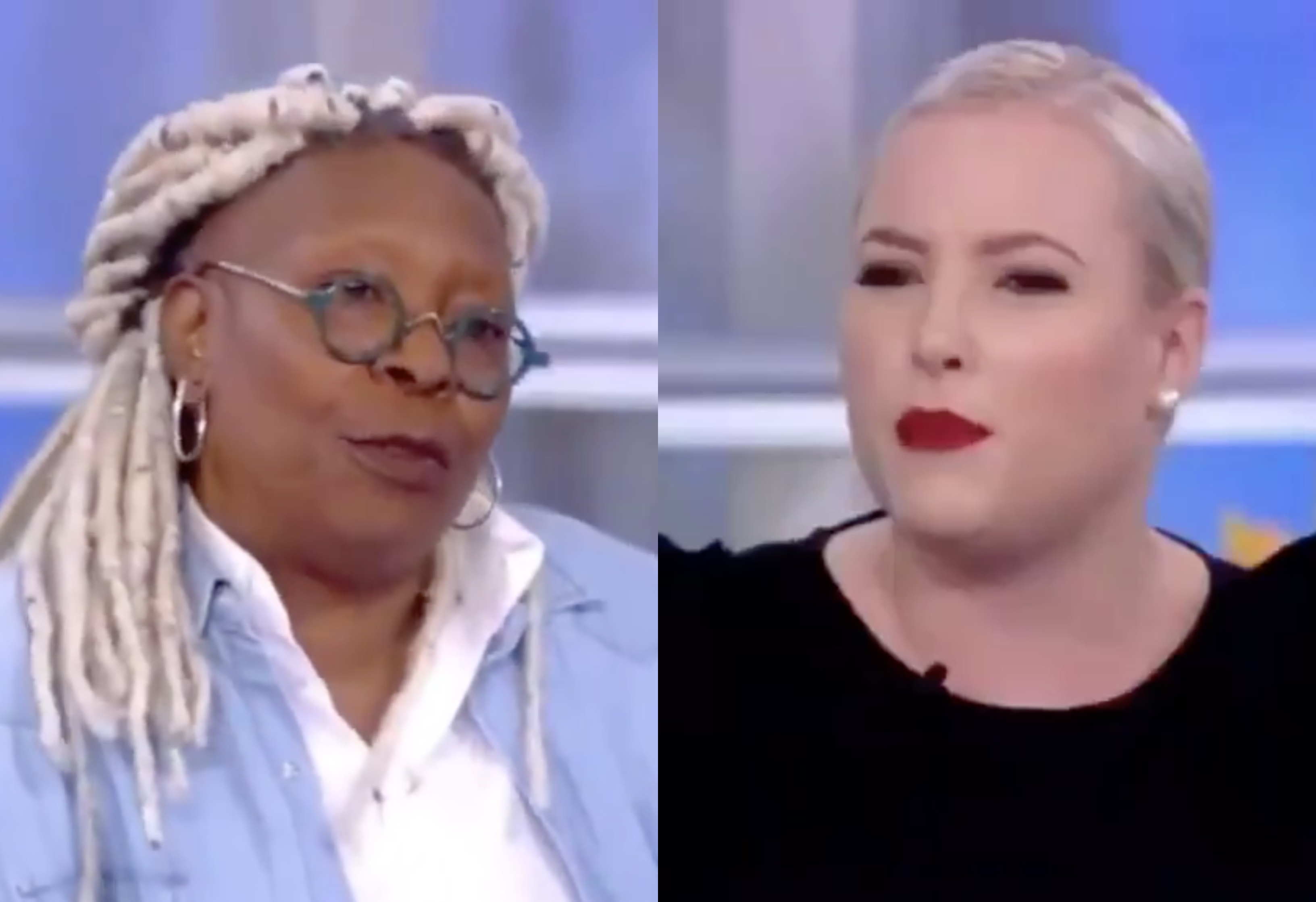 Whoopi Goldberg expertly shutting down Meghan McCain has queer Twitter as terrified as it is in awe