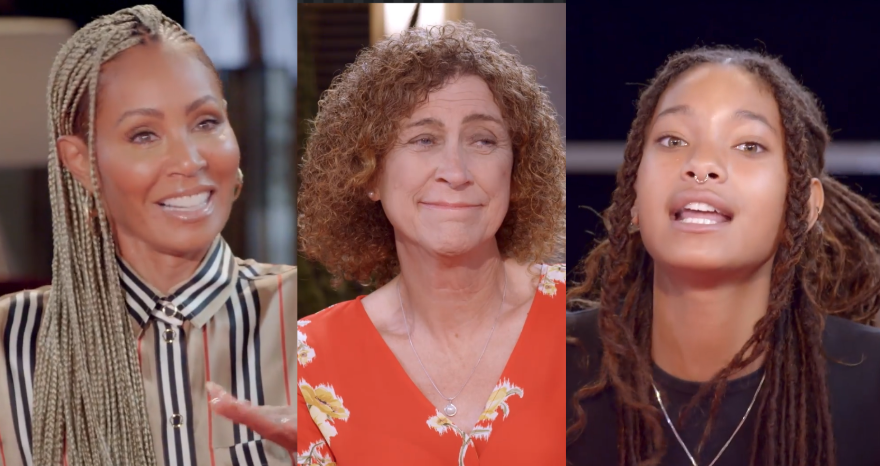 Willow Smith and mum Jada discuss male privilege with a transgender pastor