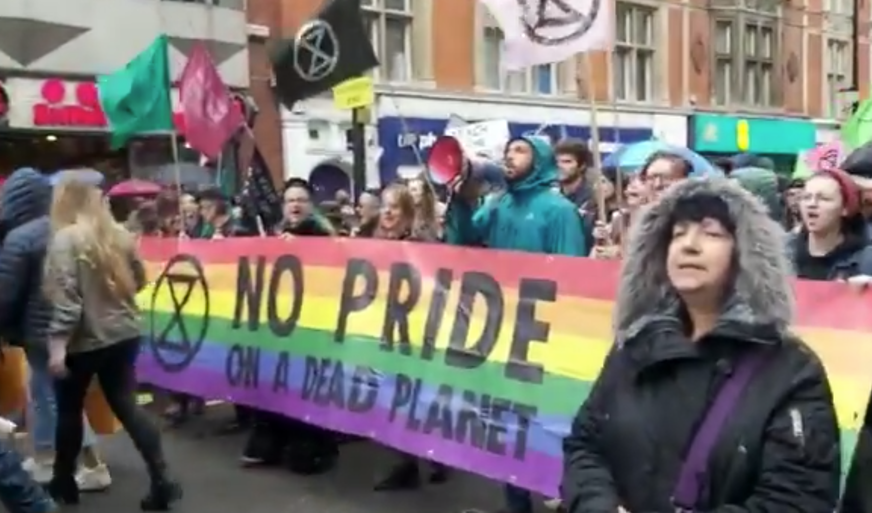 The queer branch of Extinction Rebellion have an important message: 'There's no Pride on a dead planet'